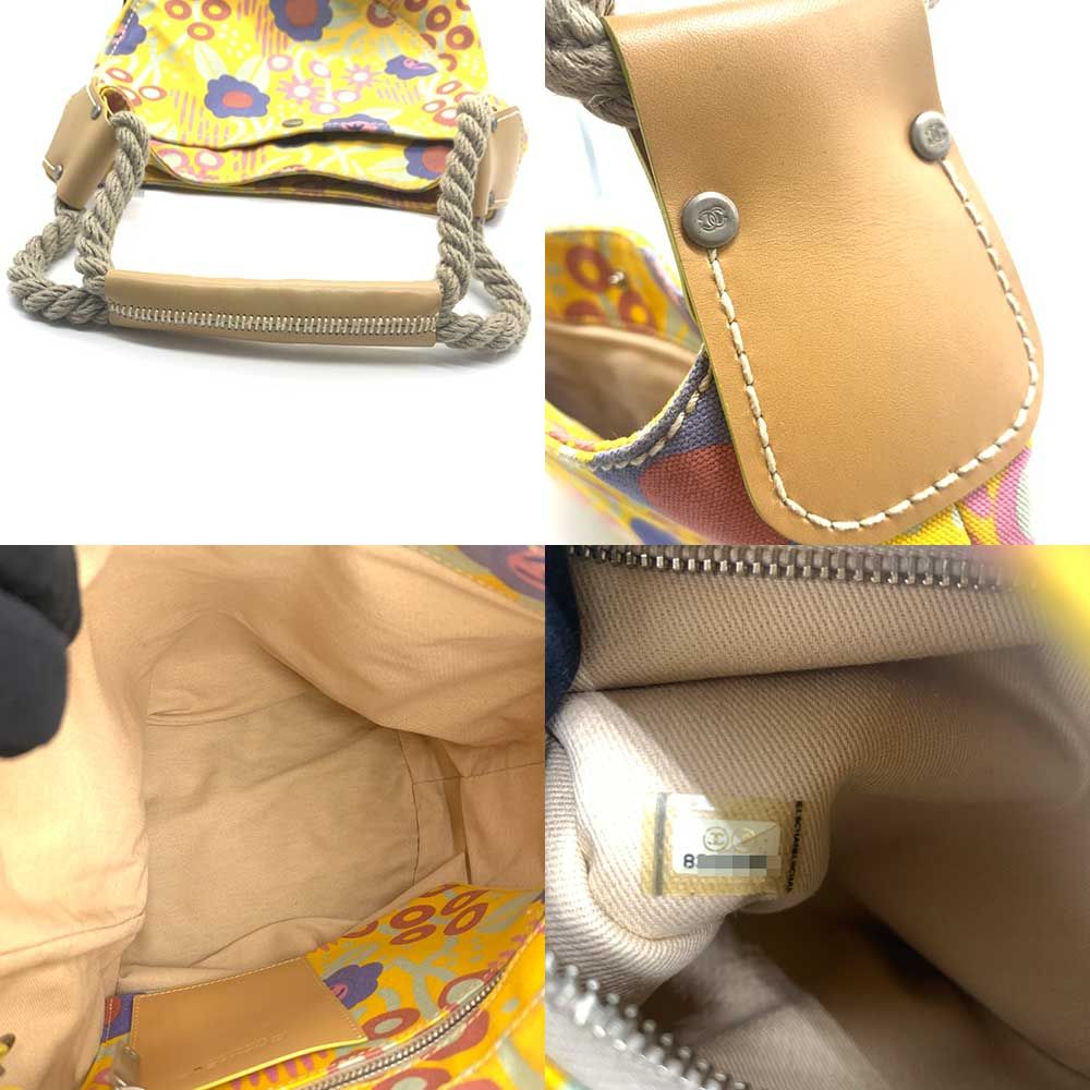 シャネル バッグ キャンバス トート ワンショルダー ハイサマー ココ 