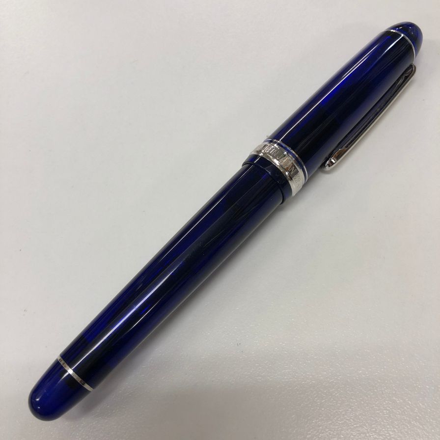 プラチナ 万年筆 センチュリー 3776 ブルー ペン先14K 【AFI9】 - メルカリ