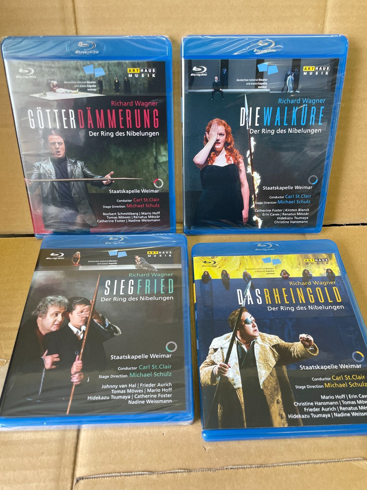 クラシック ブルーレイBOX Blu-ray ワーグナー ニーベルングの指輪
