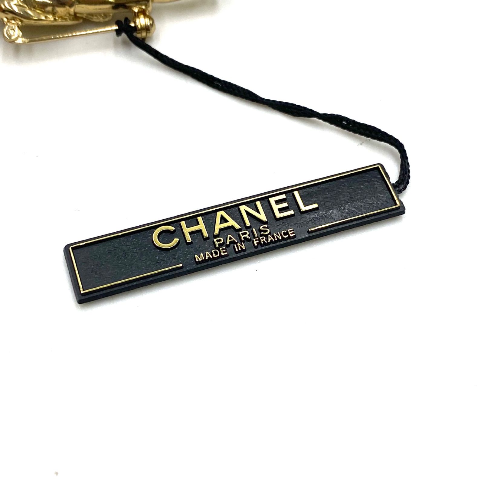 CHANEL シャネル ココ マドモアゼル ブローチ コサージュ ゴールド 