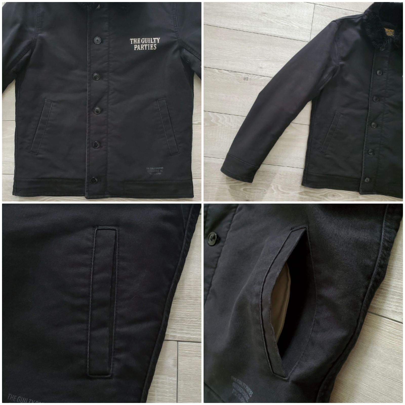 WACKO MARIA ワコマリア□美品 2017年 日本製 N-1 DECK JACKET TYPE-4 