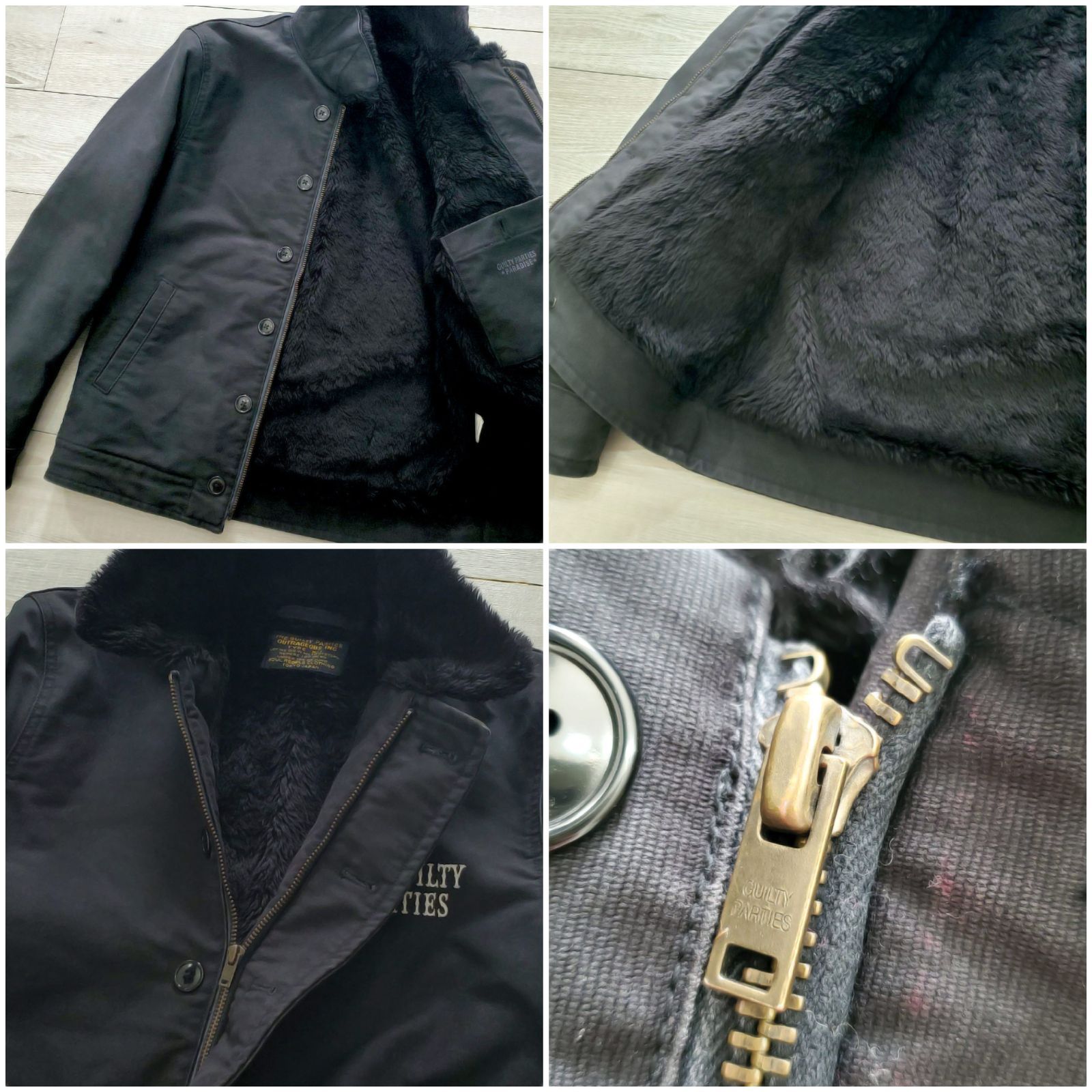 WACKO MARIA ワコマリア□美品 2017年 日本製 N-1 DECK JACKET TYPE-4 