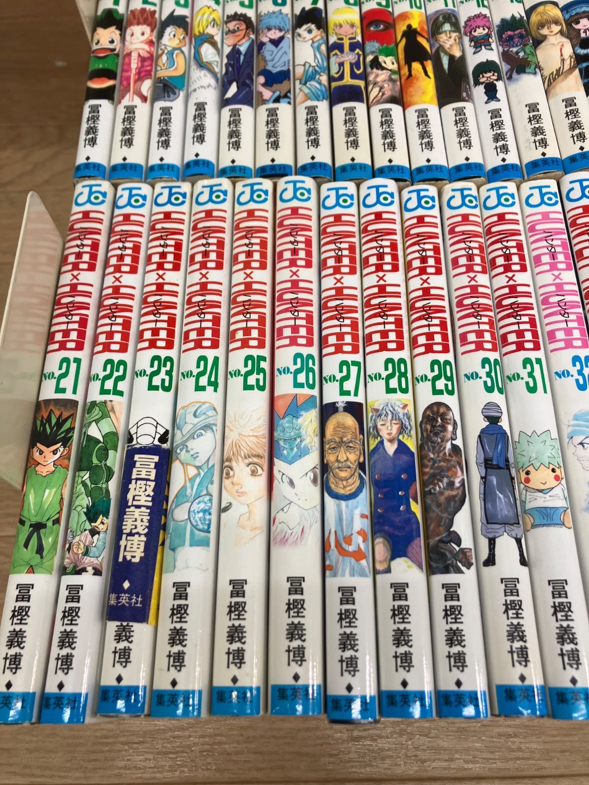 ☆②【未開封5冊】ハンターハンター HUNTER×HUNTER 1~38巻 コミック 