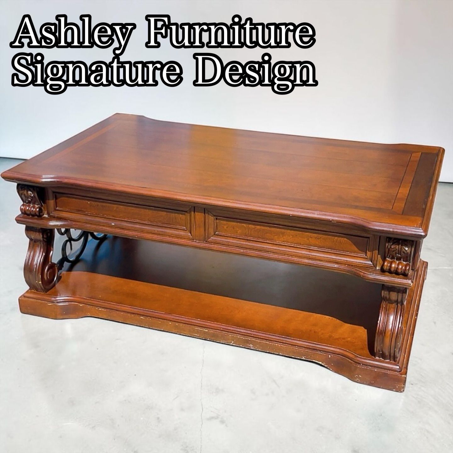 H-1076 Ashley Furniture Signature Design アシュリー リフトトップ 