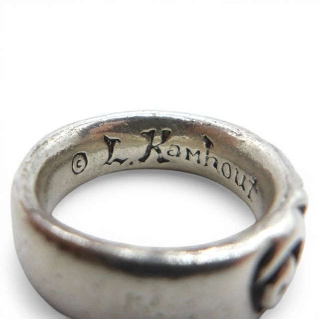 LEONARD KAMHOUT LOVE BITE RING SILVER925 サイズ14号 付属品無し
