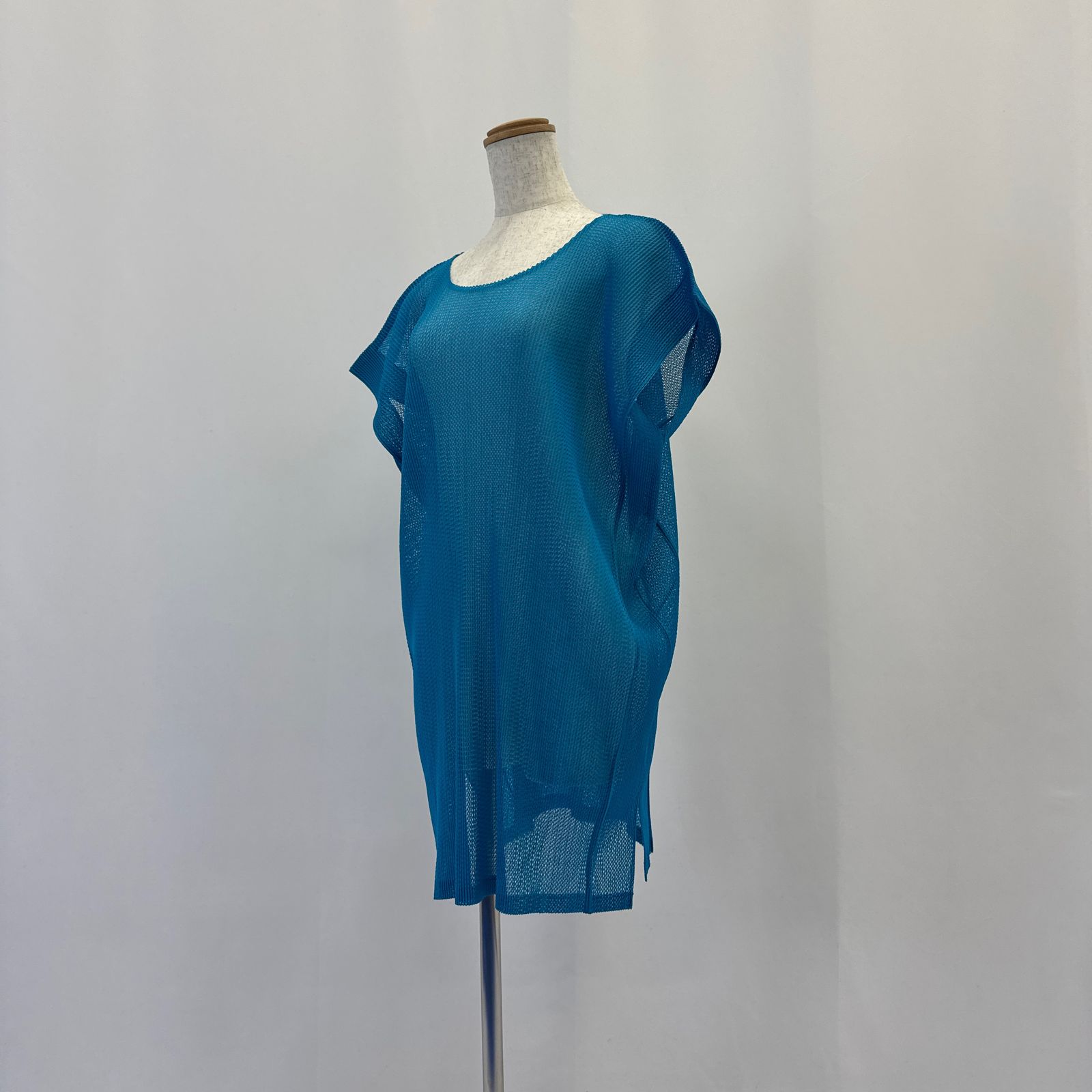 美品 イッセイミヤケ PLEATS PLEASE プリーツプリーズ メッシュ 