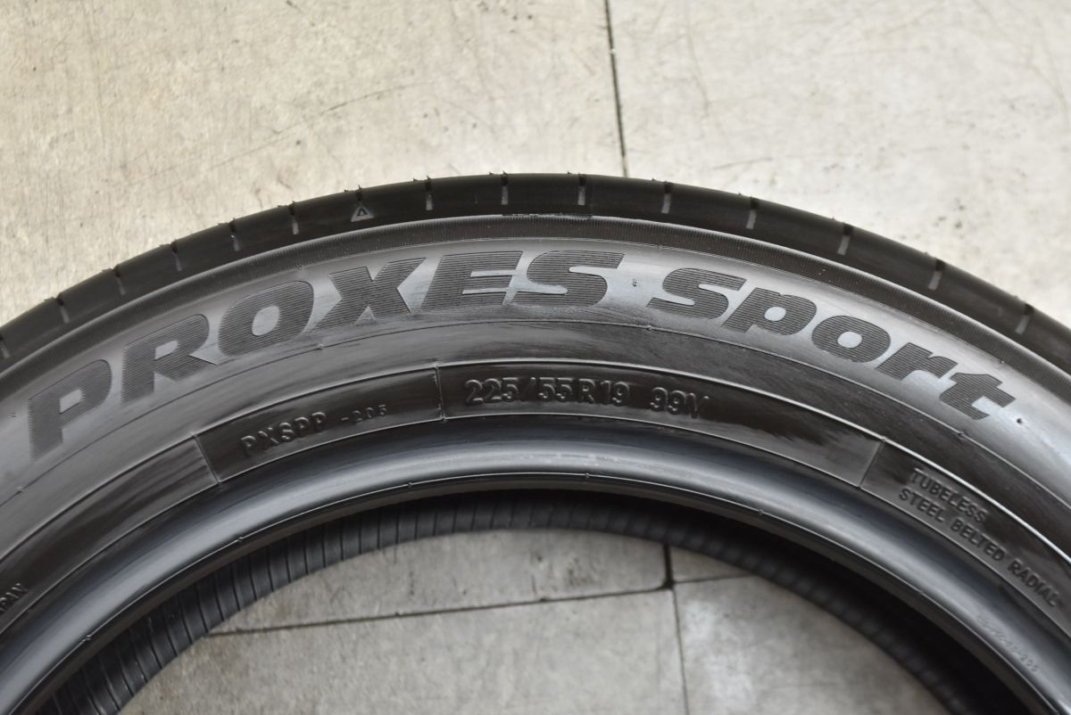 2026年製 新車外し品】トーヨー プロクセス スポーツ 225/55R19 4本 