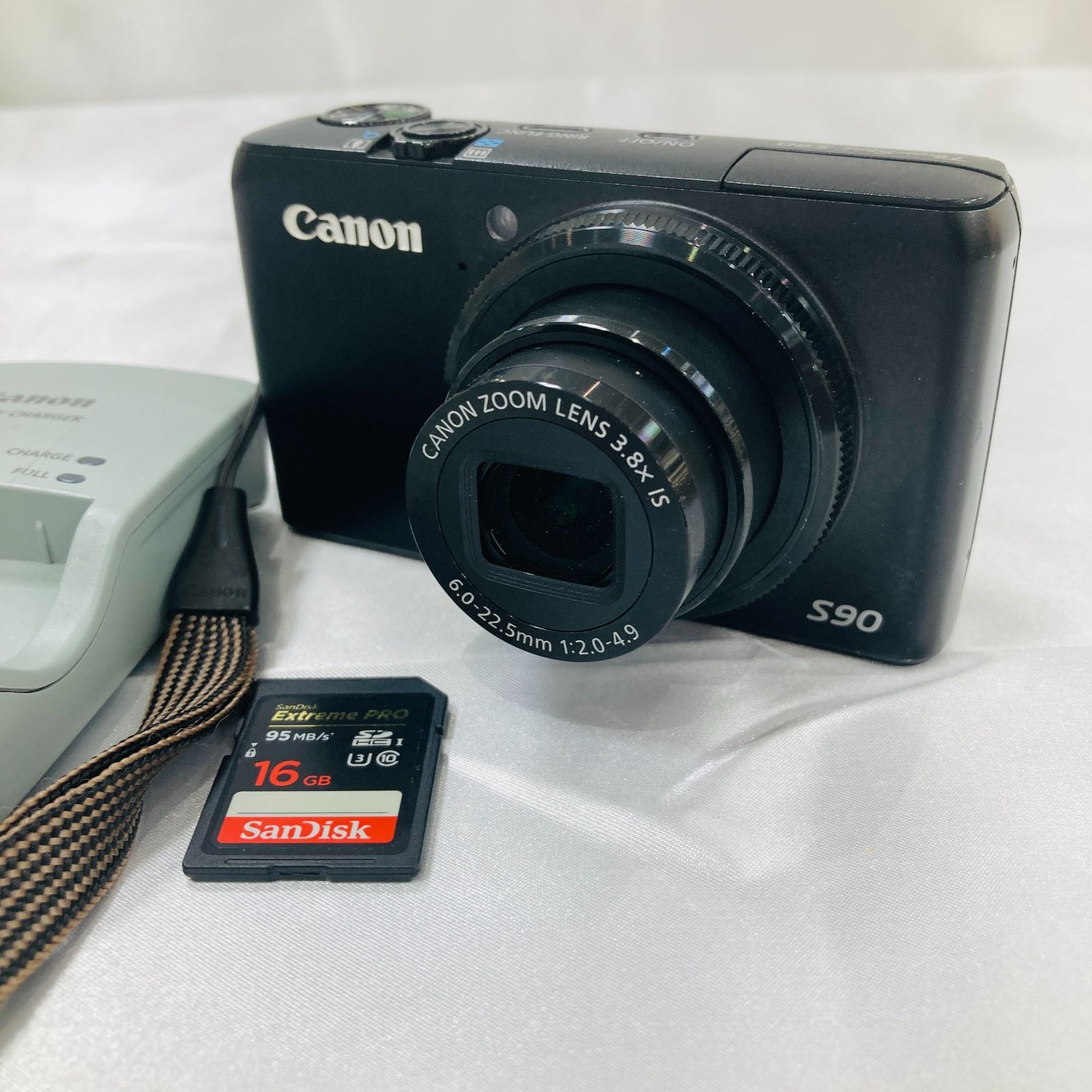 A【簡易動作確認済】Canon キャノン Power Shot パワーショット S90 