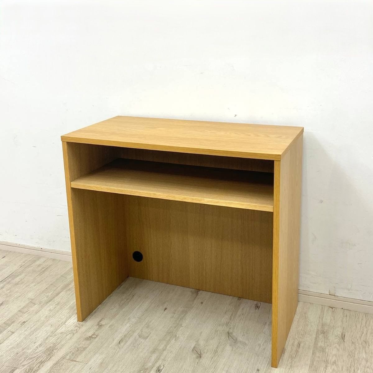 無印良品 MUJI 木製シェルフ・オーク材 幅88×奥行44×高さ83cm オープン 
