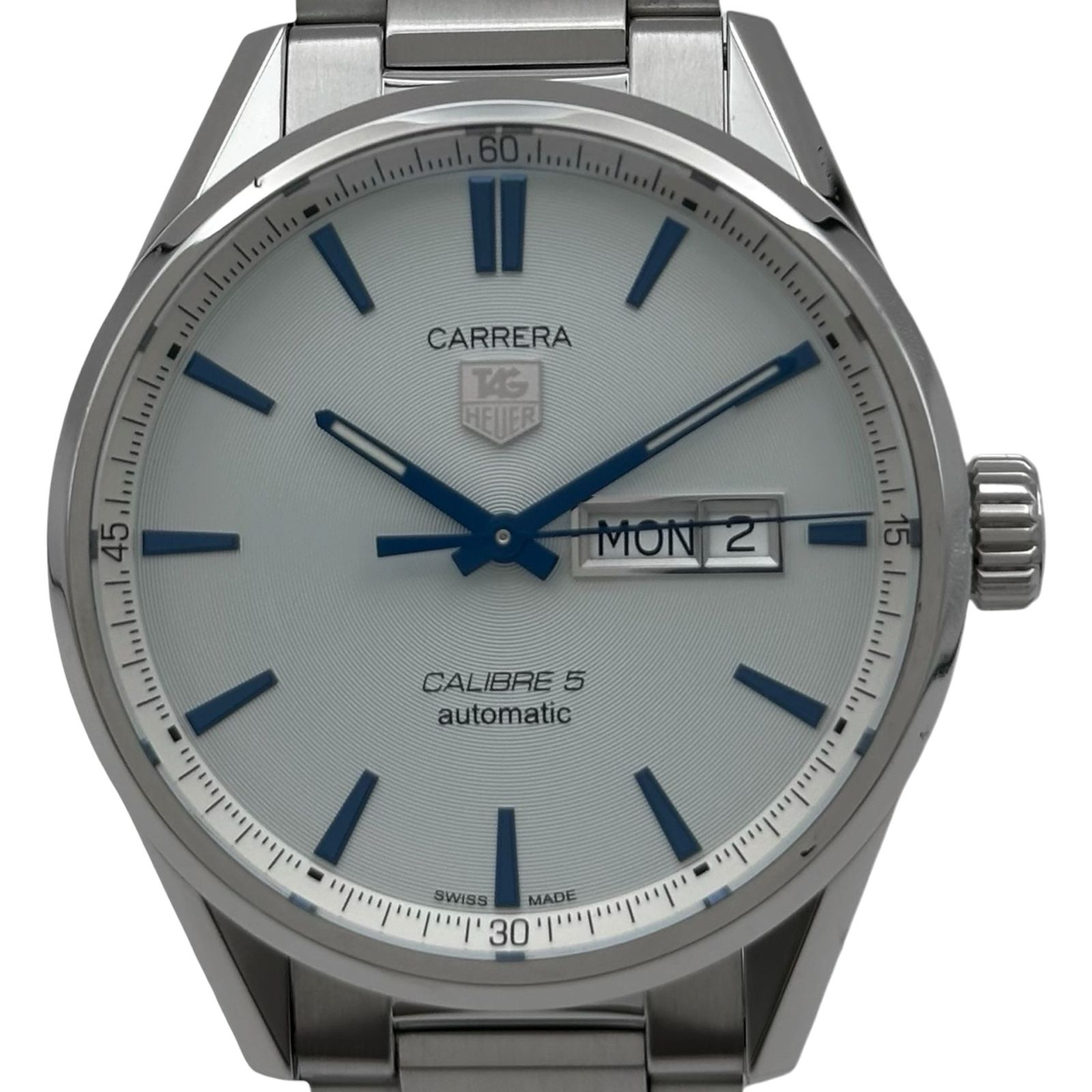 タグ・ホイヤー TAG HEUER カレラ キャリバー5 デイデイト WAR201K 
