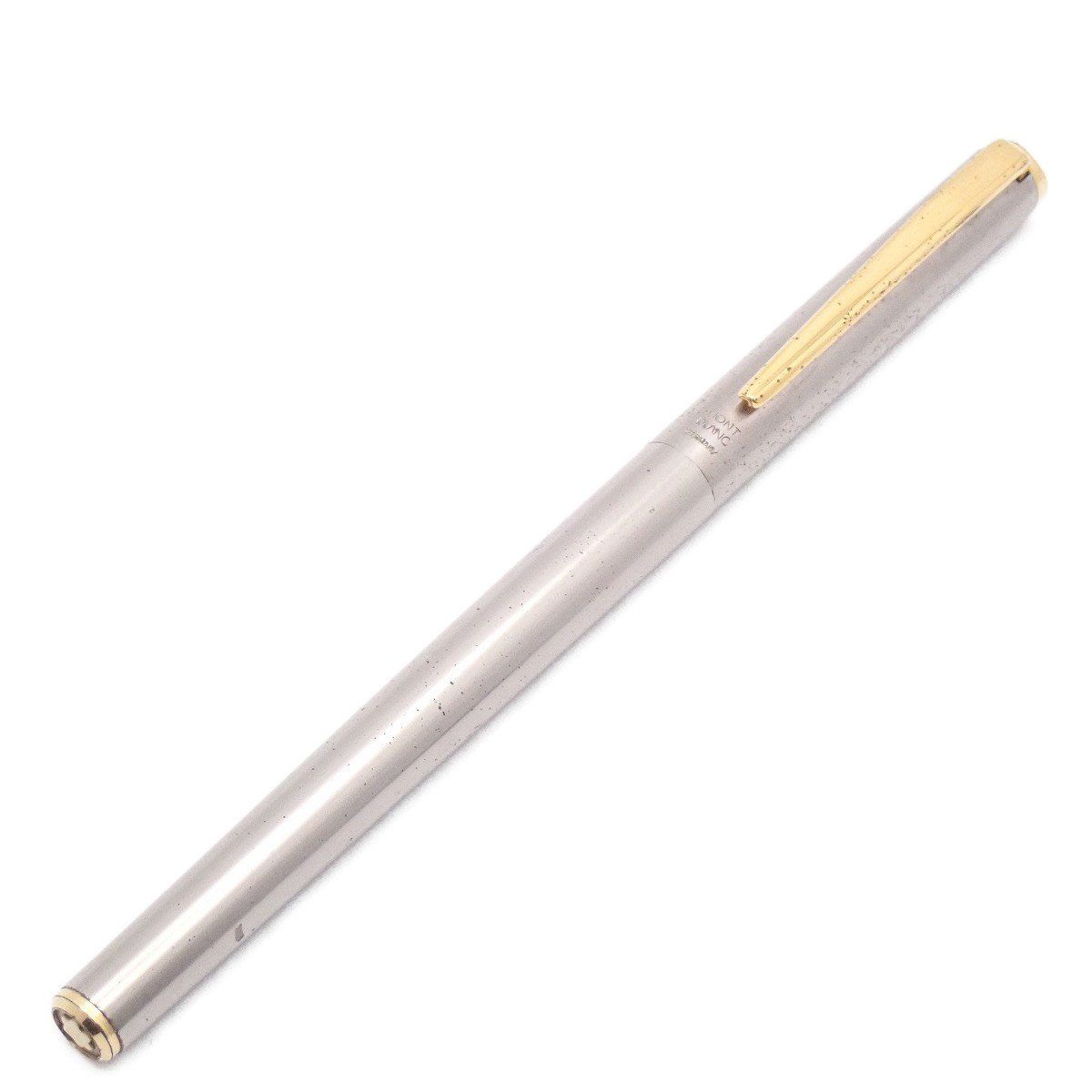 MONTBLANC モンブラン ノブレス 万年筆 14Kペン先 グレー系×ゴールド