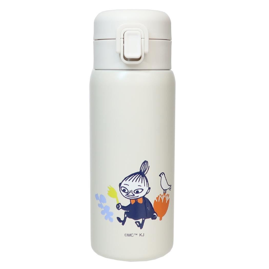 新品 ムーミン[保温保冷水筒]ワンプッシュステンレスボトル350ml/LMF26 北欧