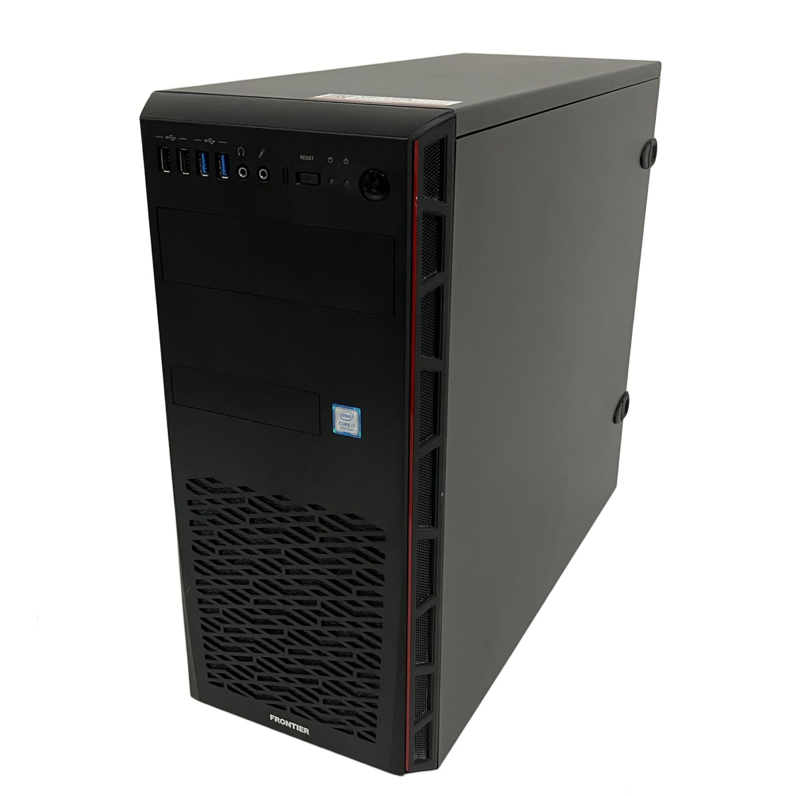 FRONTIER デスクトップPC i7-9700F RTX2060 メモリ32GB SSD1TB HDD2TB 