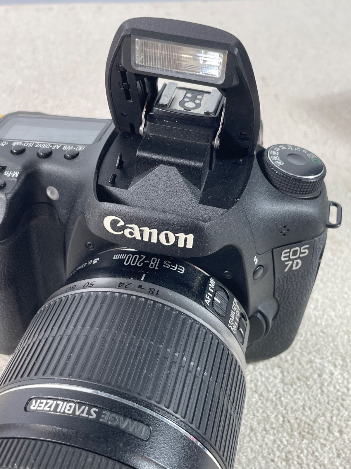 Canon EOS 7D レンズキット EF-S 18-200mm IS 動作品 シャッターOK