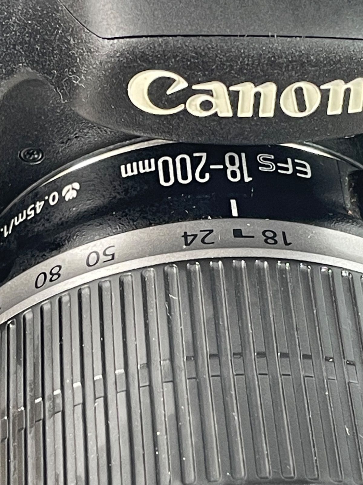 Canon EOS 7D レンズキット EF-S 18-200mm IS 動作品 シャッターOK