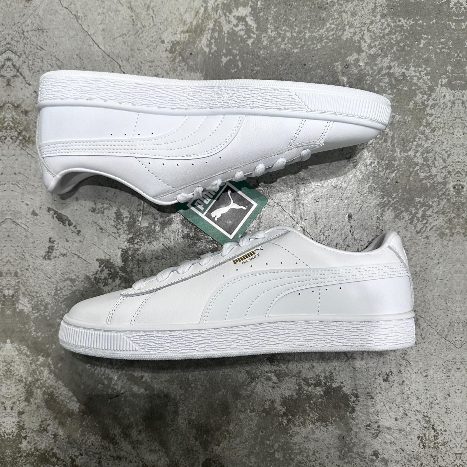 未使用 PUMA バスケット クラシック XXI スニーカー プーマ 374923-01 