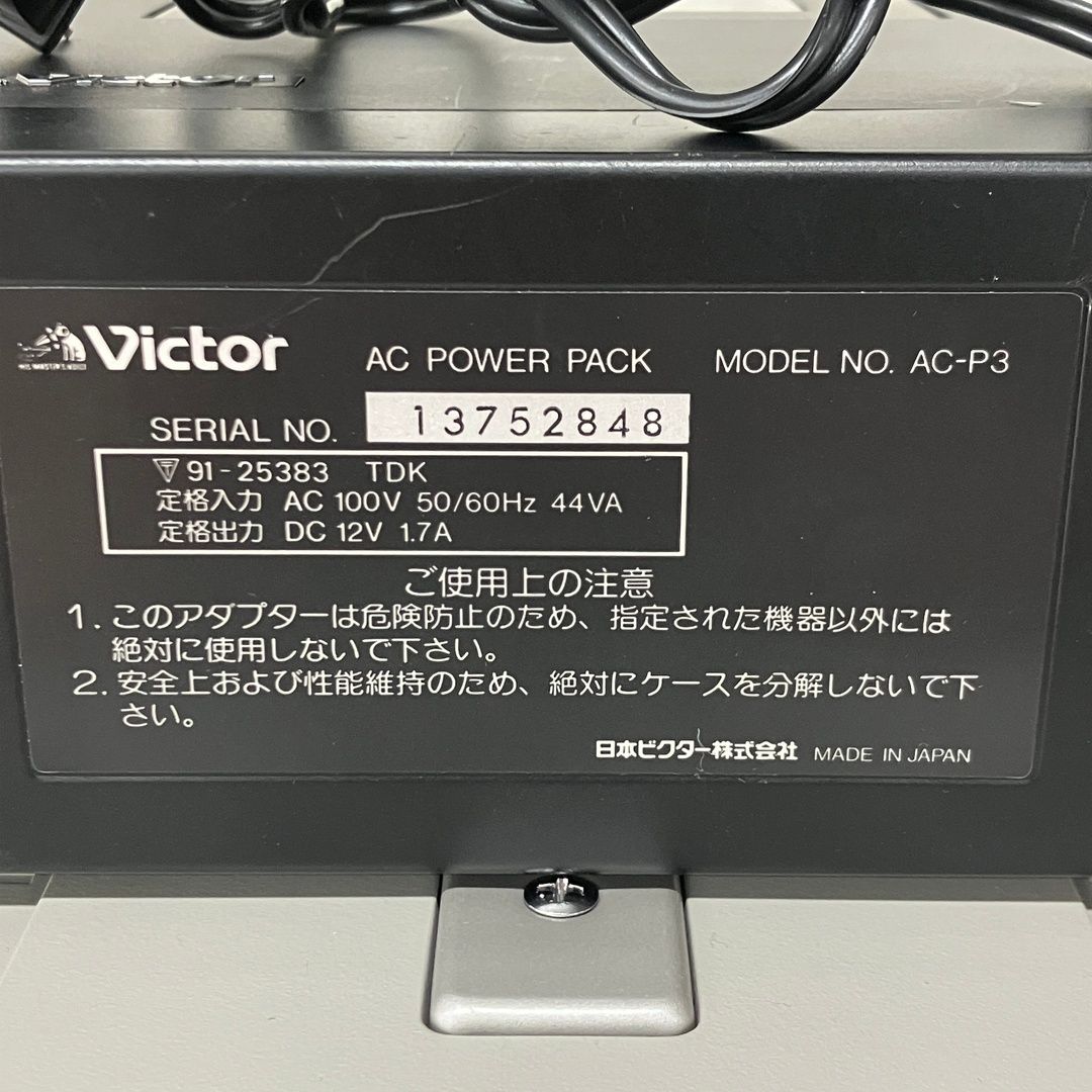 Victor ビクター HR-C3 ポータブルビデオレコーダー TM-22 カラー