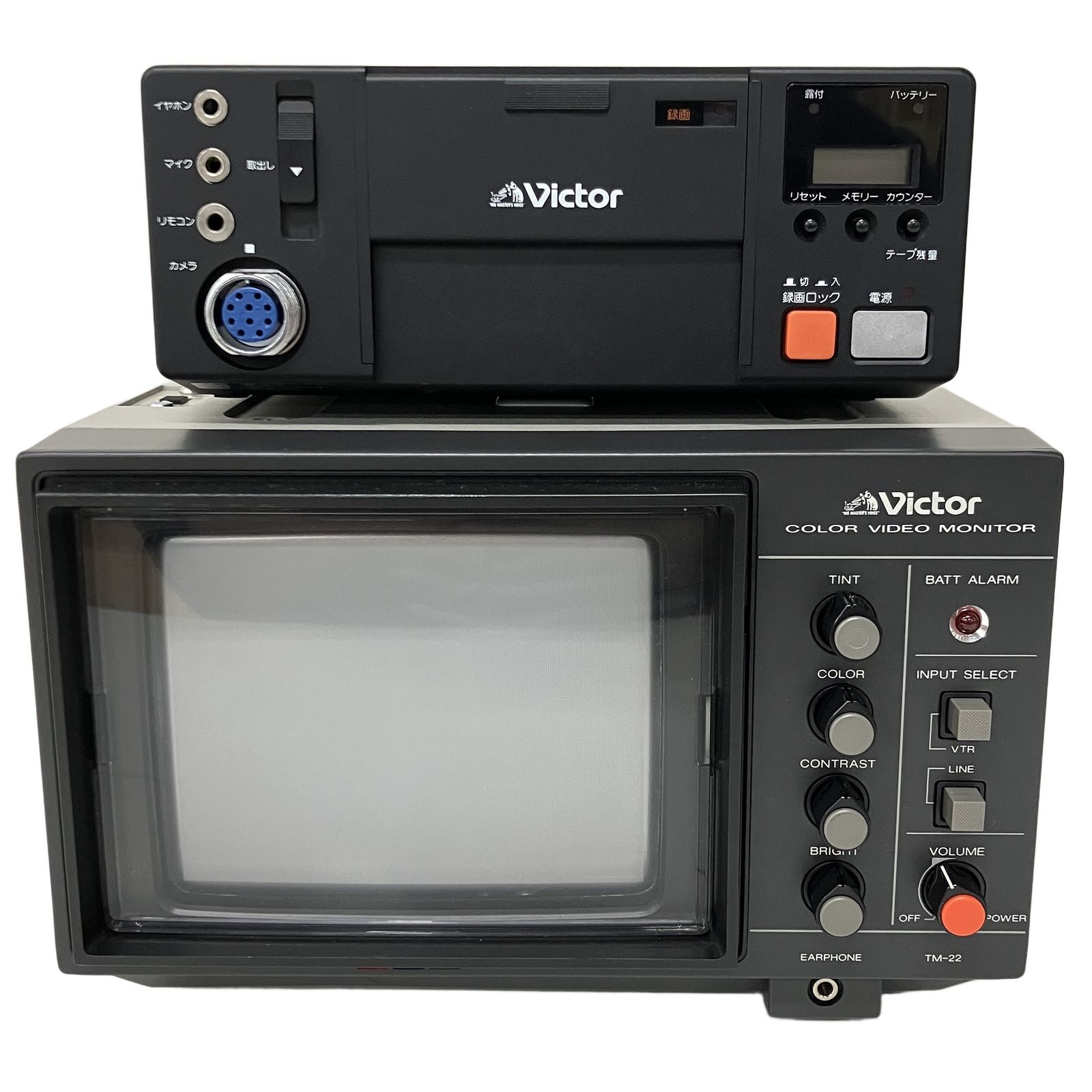 専用 Victor/ビクター カラービデオモニター TM-22 Yahoo!オークション