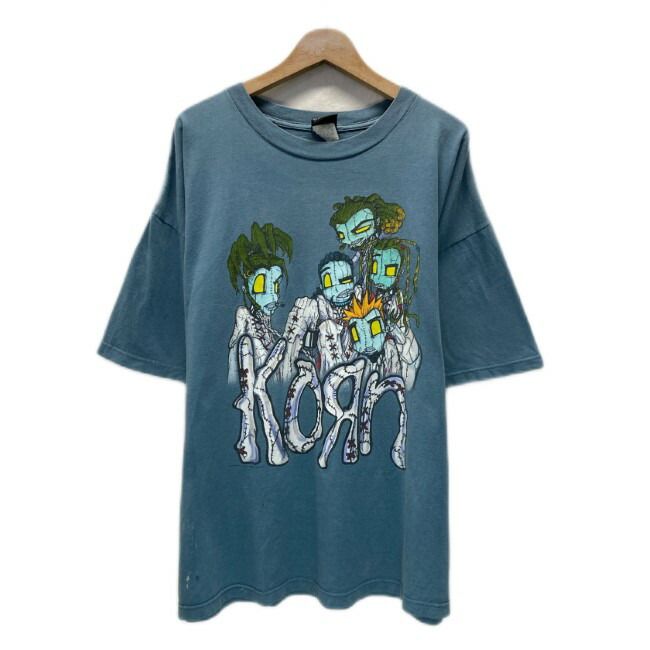 ビンテージ古着 バンt 古着 90s KORN giant Tシャツ GIANT Giant 古着