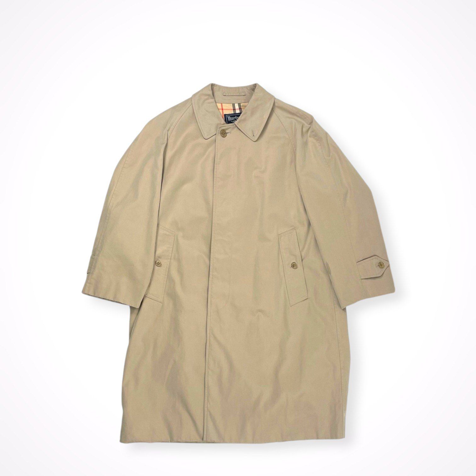 Burberry's バーバリーズ / 90sコットン100％ギャバジンステンカラー