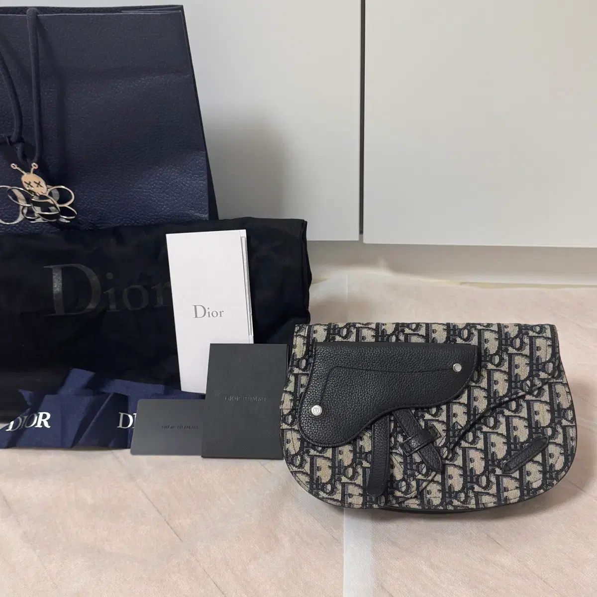 サドル Dior ディオール ミニ オブリーク クリスチャン・ディオール 