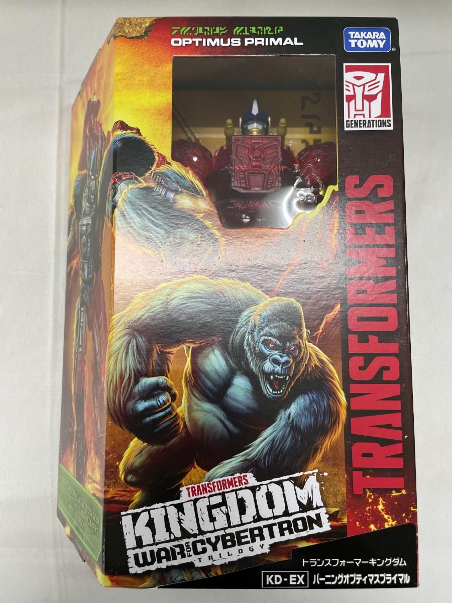 未開封品！】トランスフォーマー KD-EX バーニングオプティマス 