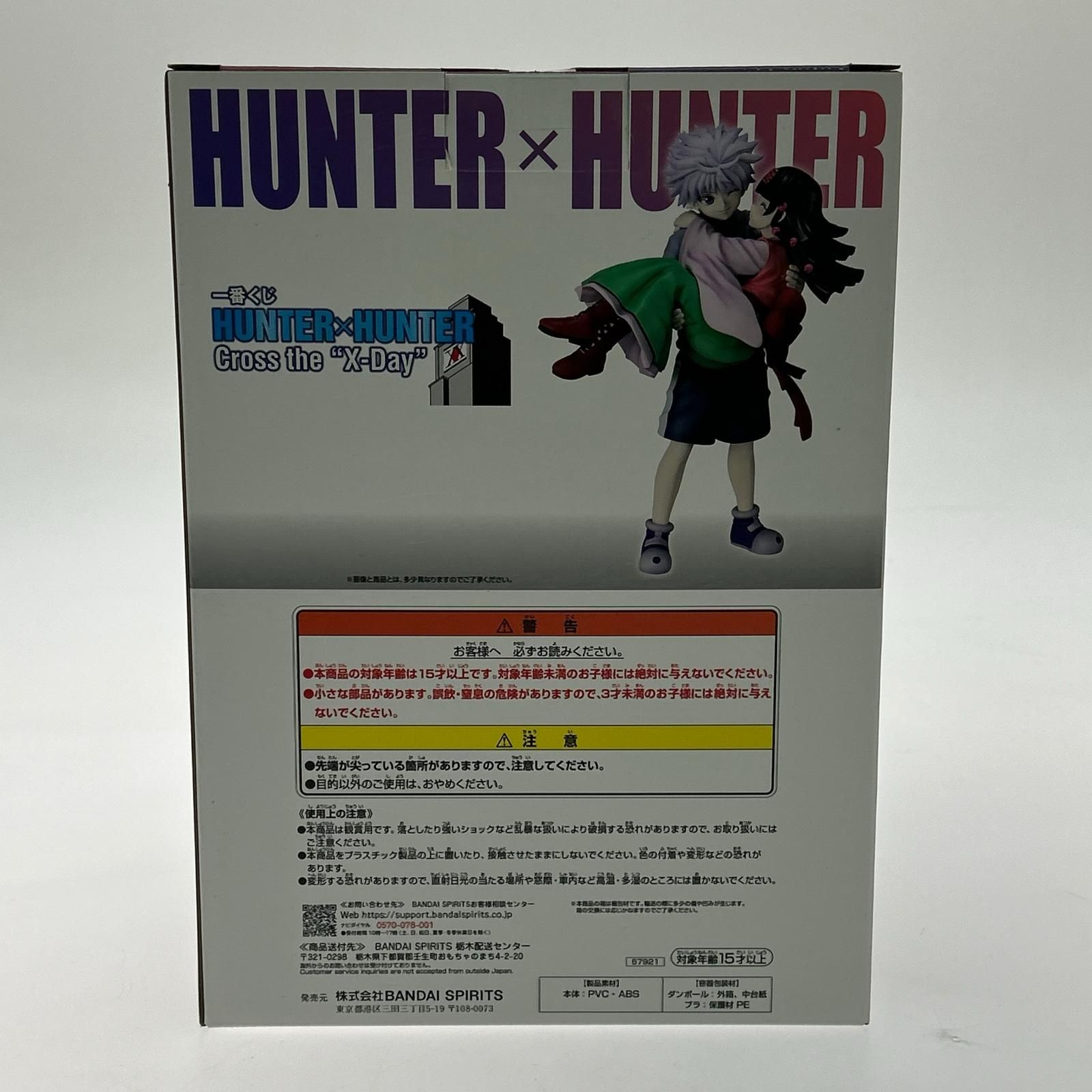BANDAI バンダイ HUNTER×HUNTER 一番くじ ラストワン賞 キルア&アルカ 