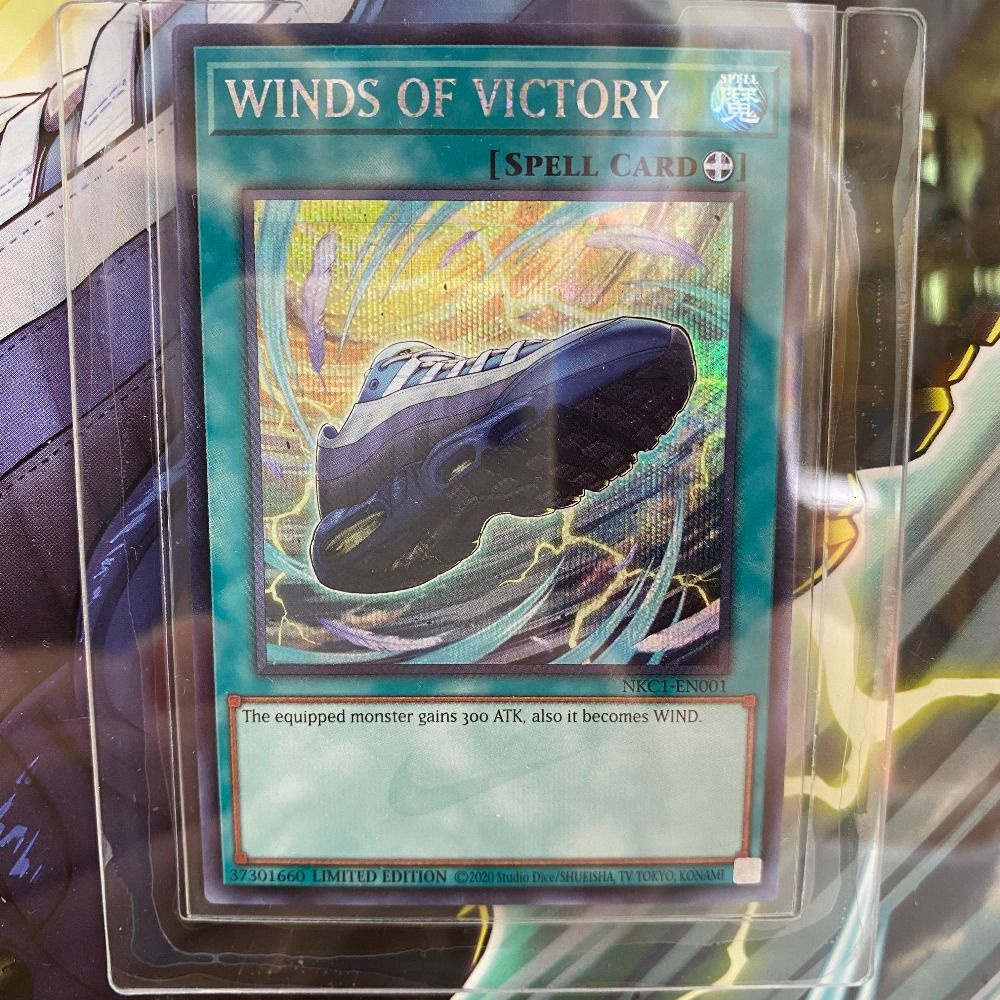 メルカリ便 遊戯王 WINDS OF VICTORY エアマッスル NIKE WINDS OF VICTORY】NKC1-EN001 カード/遊戯王 ナイキ - メルカリ