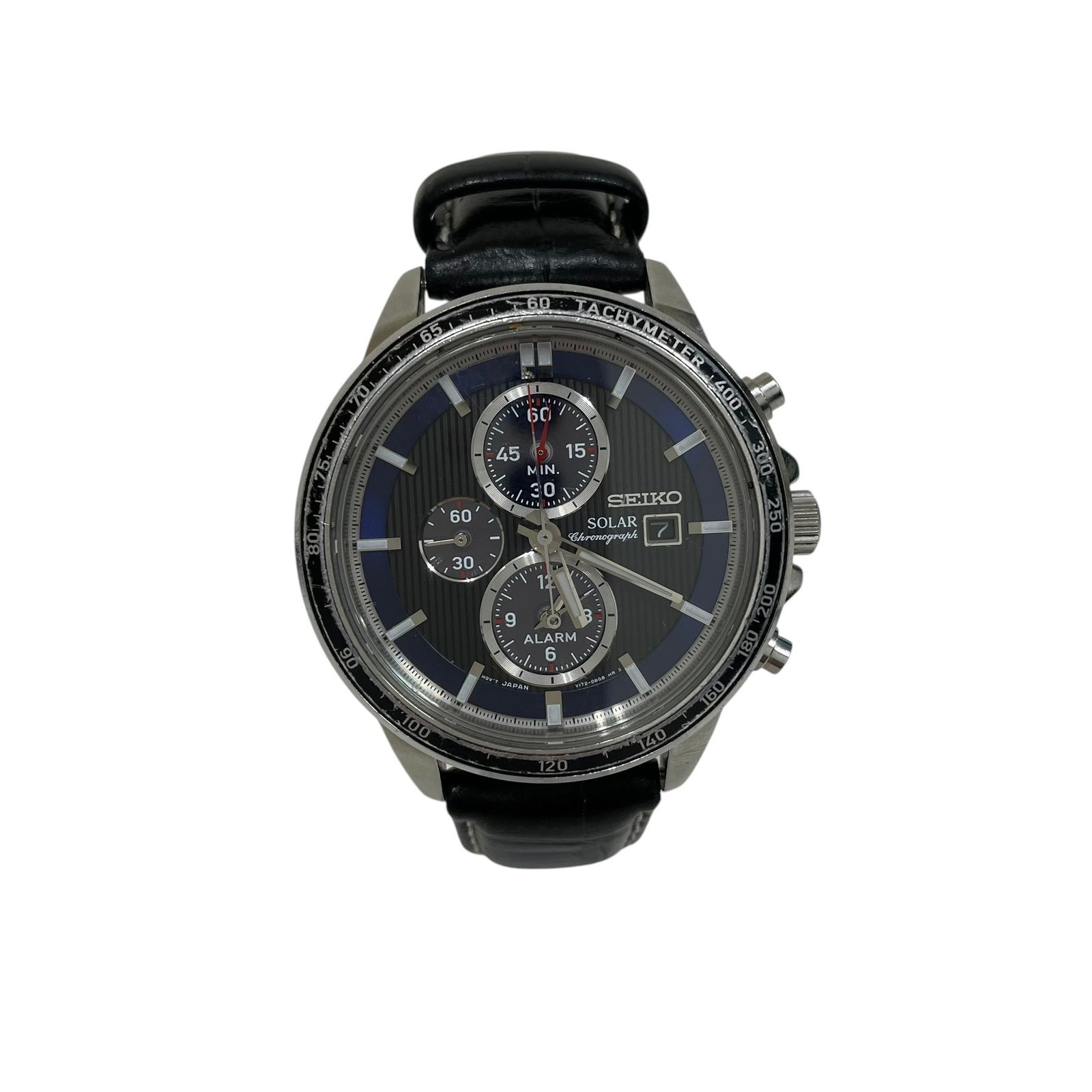 SEIKO セイコー 腕時計 ソーラー クロノグラフ V172-0AY0 - メルカリ