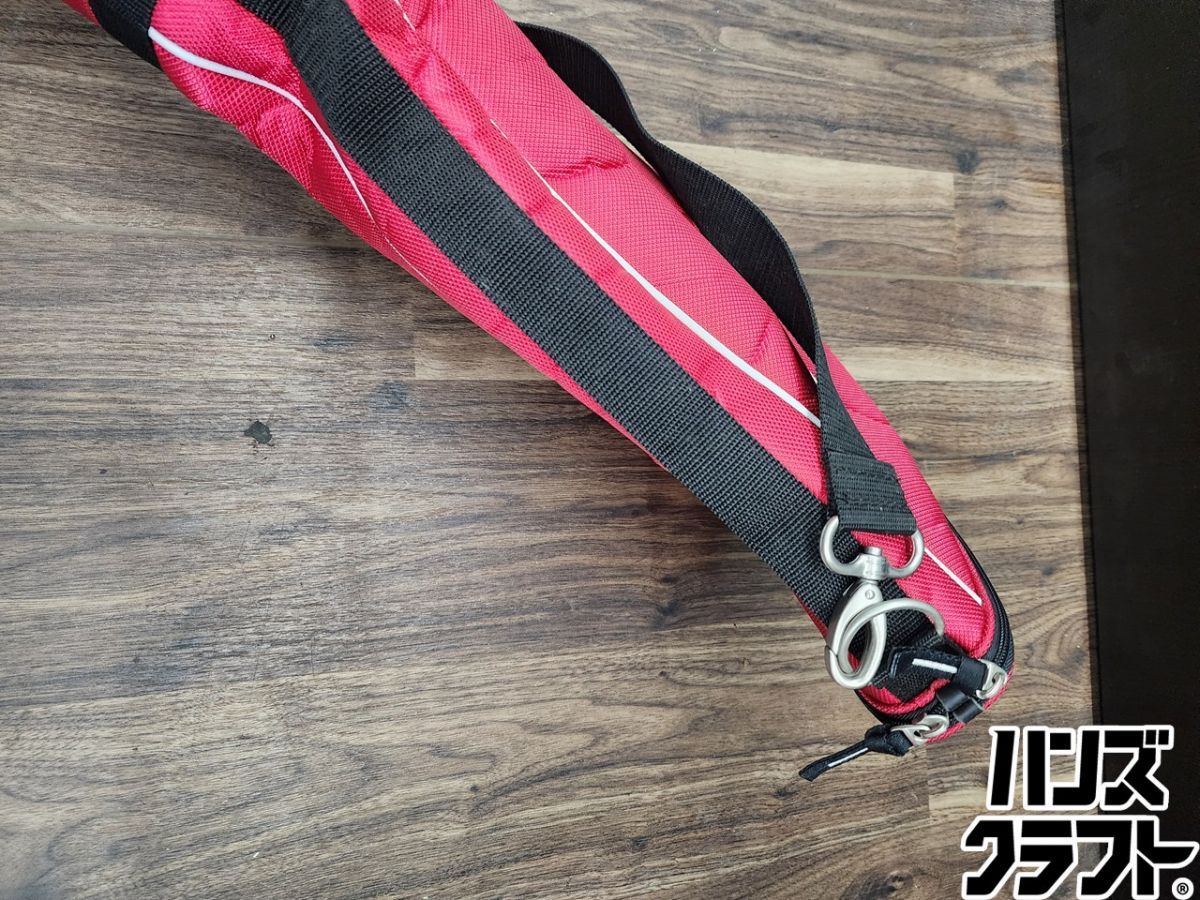 【中古】スナップオン　ゴルフバック　黒【ハンズクラフト熊本けやき通り店】【店頭取引限定】 ♭【中古品】Snap-on スナップオン ゴルフバッグ 赤 スポーツ用品