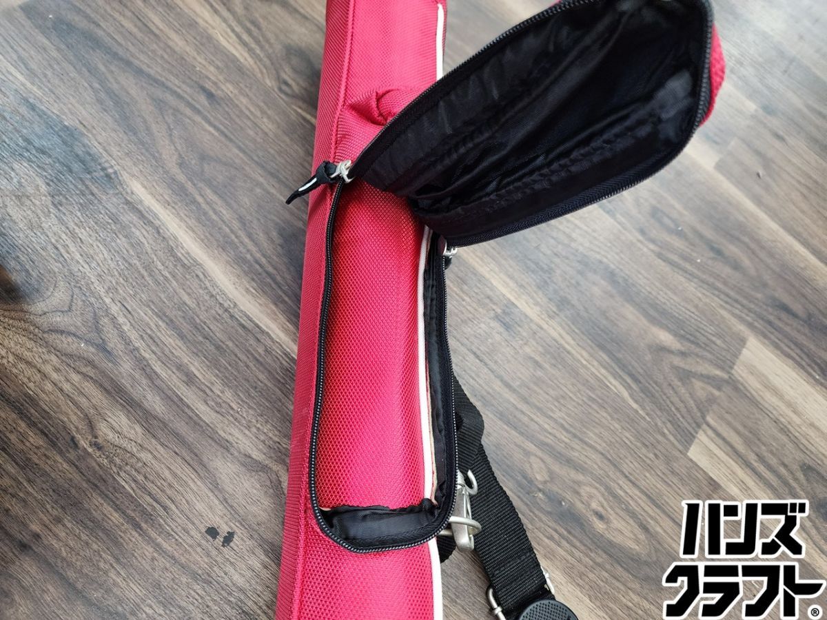 【中古】スナップオン　ゴルフバック　赤【ハンズクラフト熊本けやき通り店】【店頭取引限定】 ♭【中古品】Snap-on スナップオン ゴルフバッグ 赤 スポーツ用品