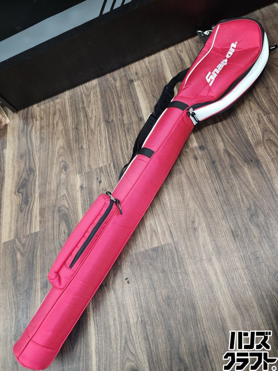 【中古】スナップオン　ゴルフバック　黒【ハンズクラフト熊本けやき通り店】【店頭取引限定】 ♭【中古品】Snap-on スナップオン ゴルフバッグ 赤 スポーツ用品