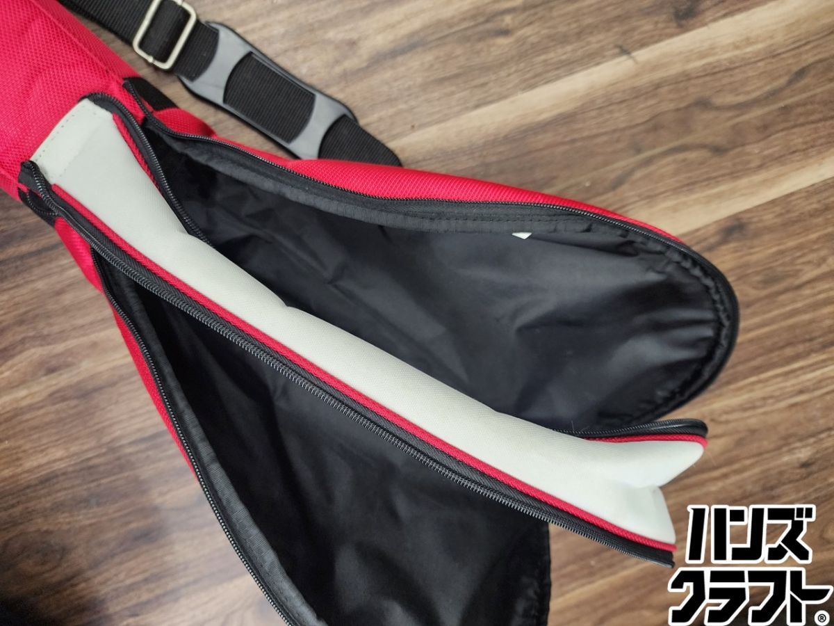 【中古】スナップオン　ゴルフバック　黒【ハンズクラフト熊本けやき通り店】【店頭取引限定】 ♭【中古品】Snap-on スナップオン ゴルフバッグ 赤 スポーツ用品