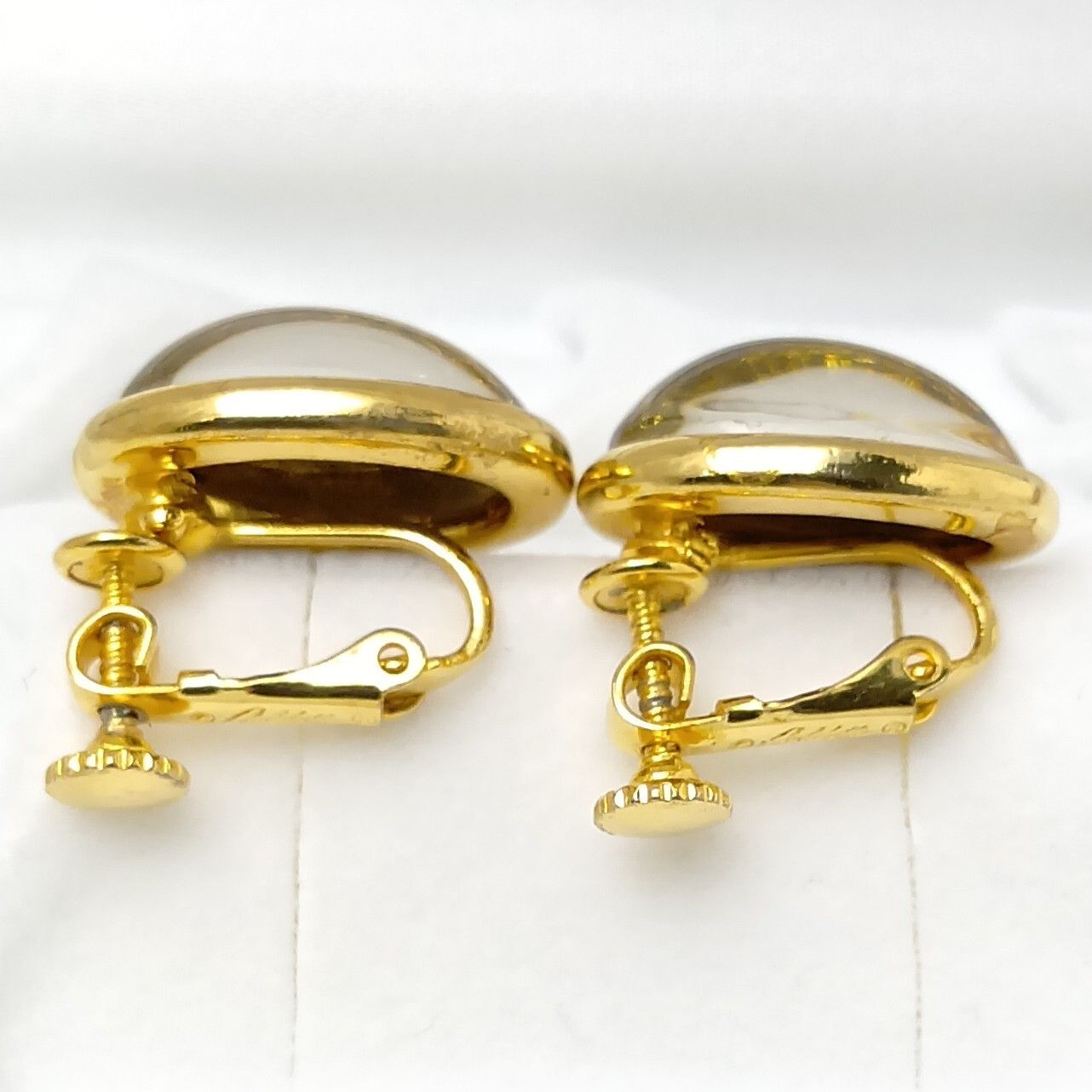 Goldette] ゴールデット イヤリング ゴールド ラメ グリッター 