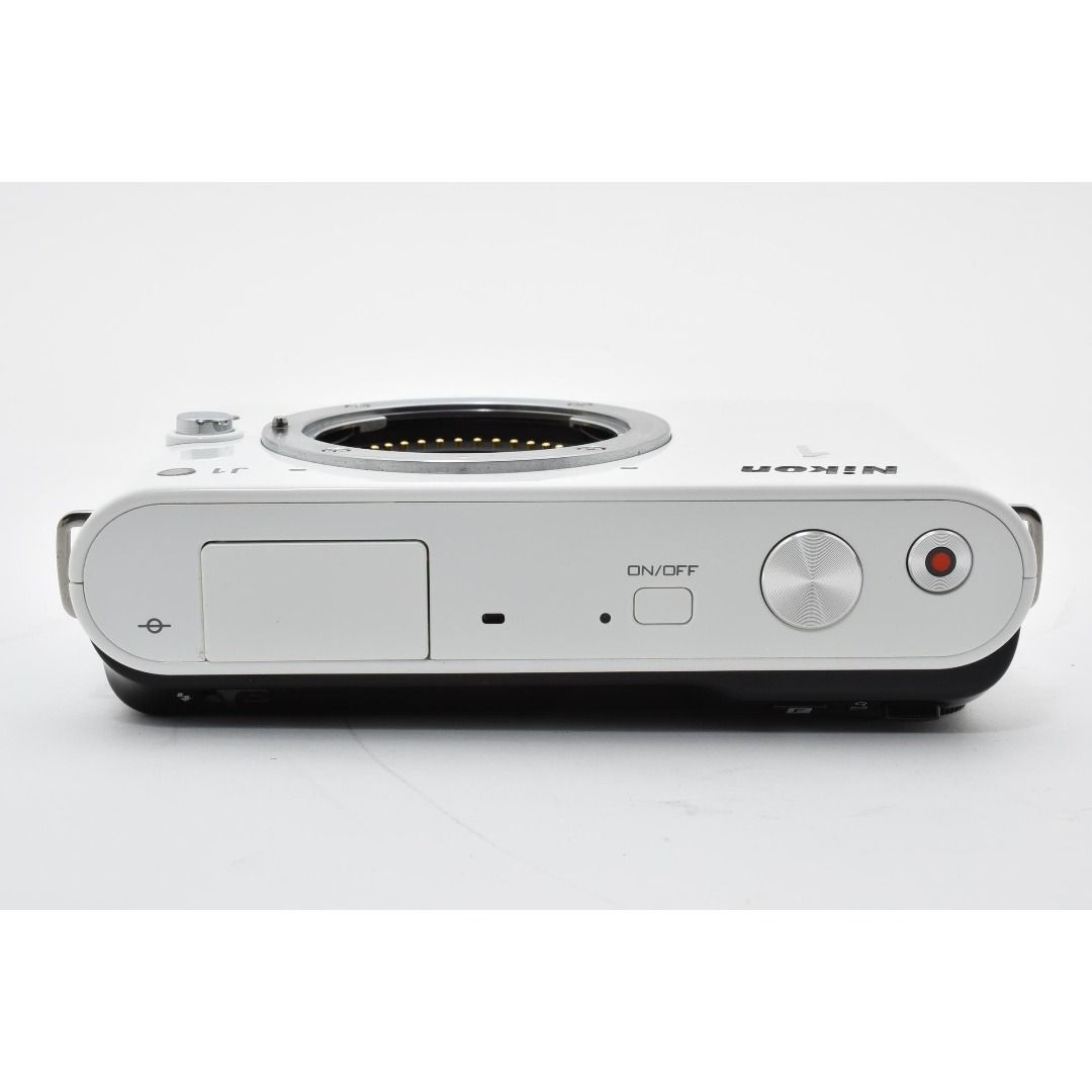 Nikon 1 J1 ボディ ホワイト ショット数2087：2832476 Nikon 1 J1 ボディ ホワイト ショット数2087：2832476 - メルカリ