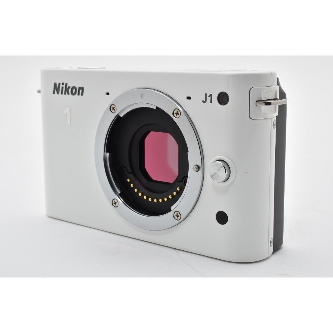 Nikon 1 J1 ボディ ホワイト ショット数2087：2832476 Nikon 1 J1 ボディ ホワイト ショット数2087：2832476 - メルカリ