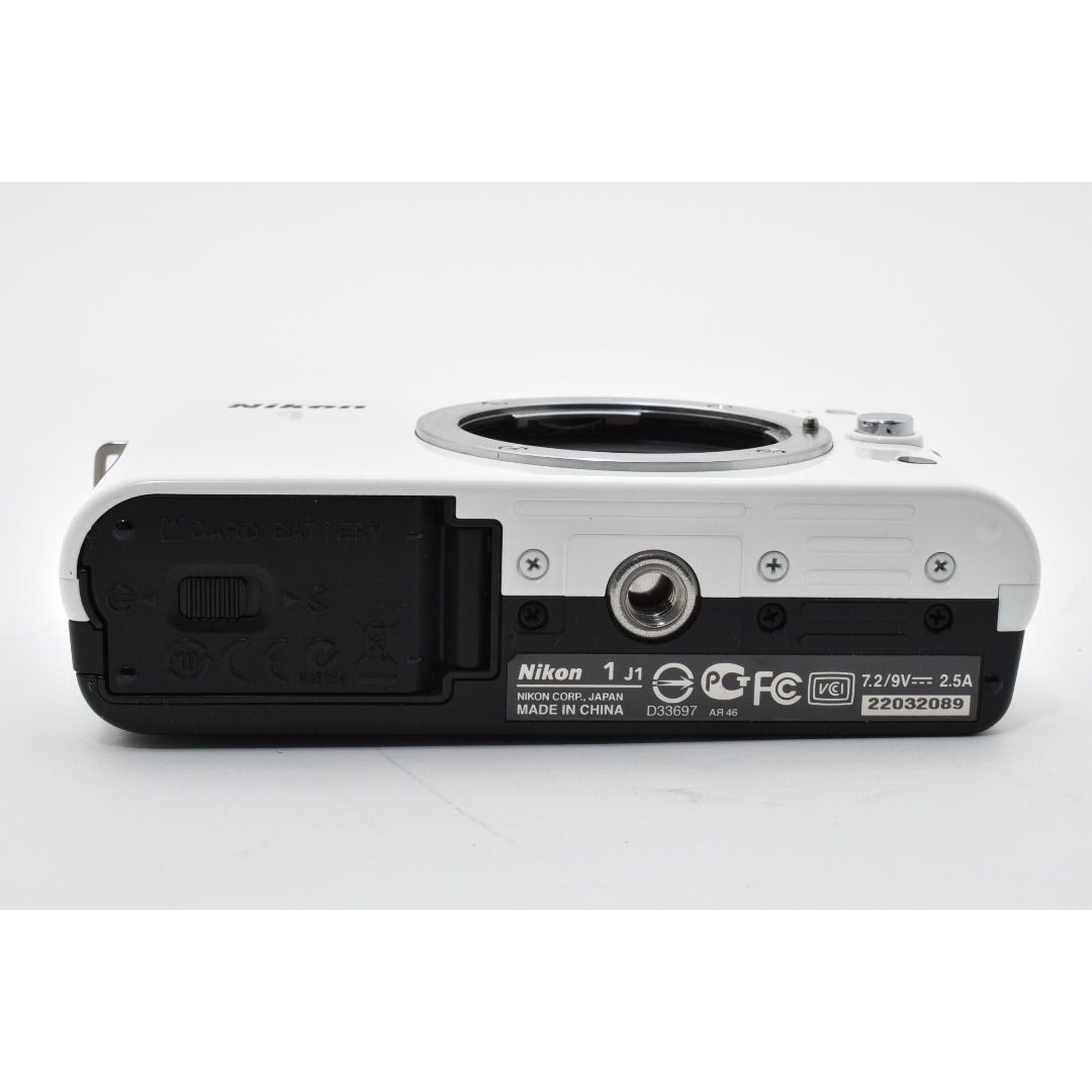 Nikon 1 J1 ボディ ホワイト ショット数2087：2832476 Nikon 1 J1 ボディ ホワイト ショット数2087：2832476 - メルカリ