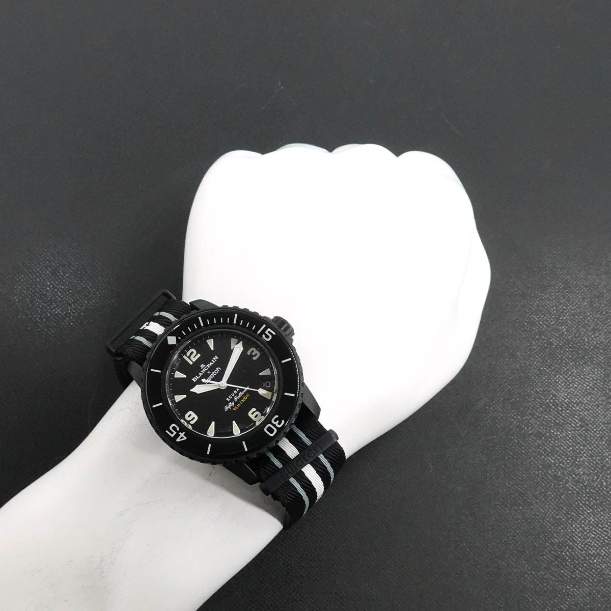 スウォッチ swatch Blancpain×swatch フィフティ ファゾムス 