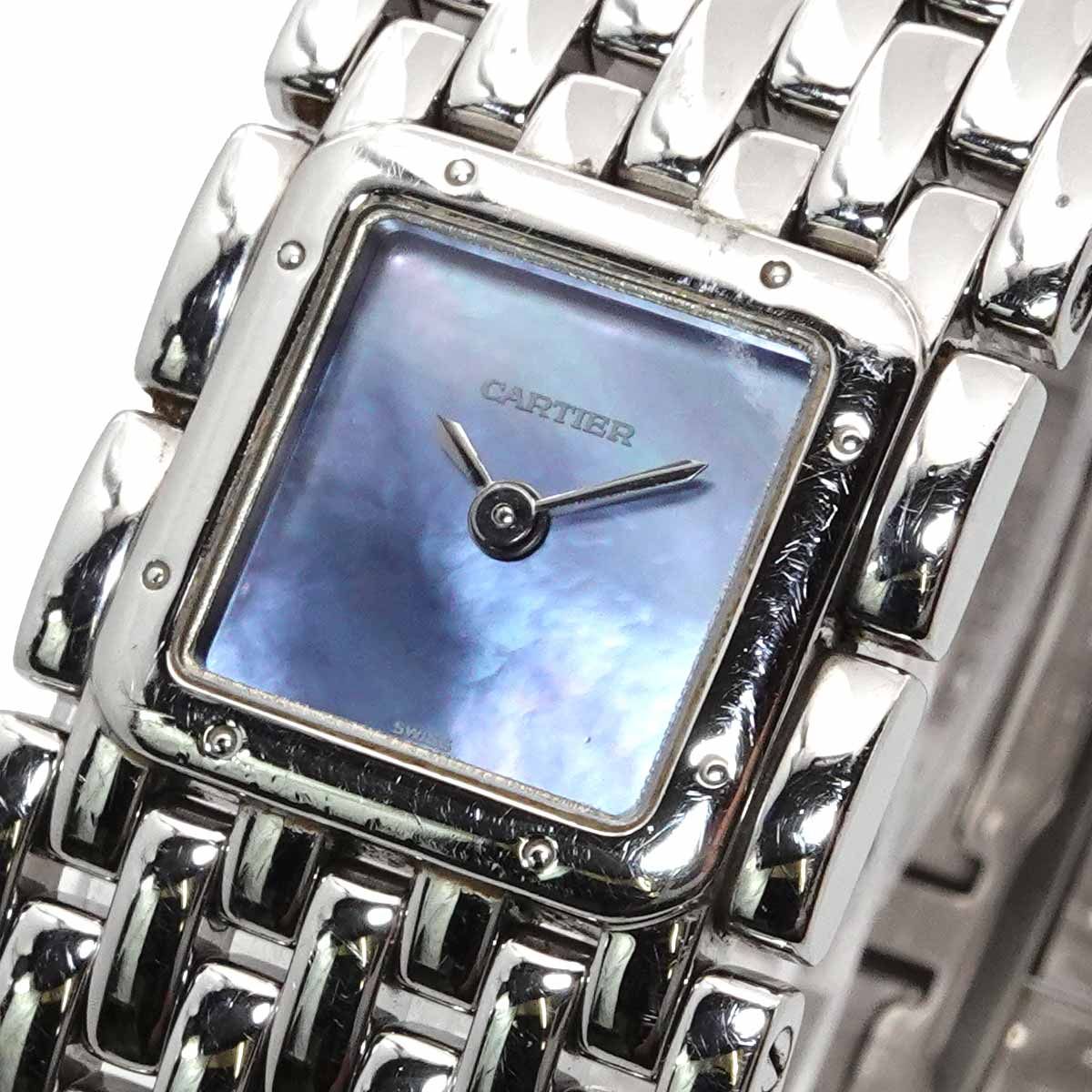 カルティエ Cartier パンテール リュバン W61002T9 レディース 腕時計 