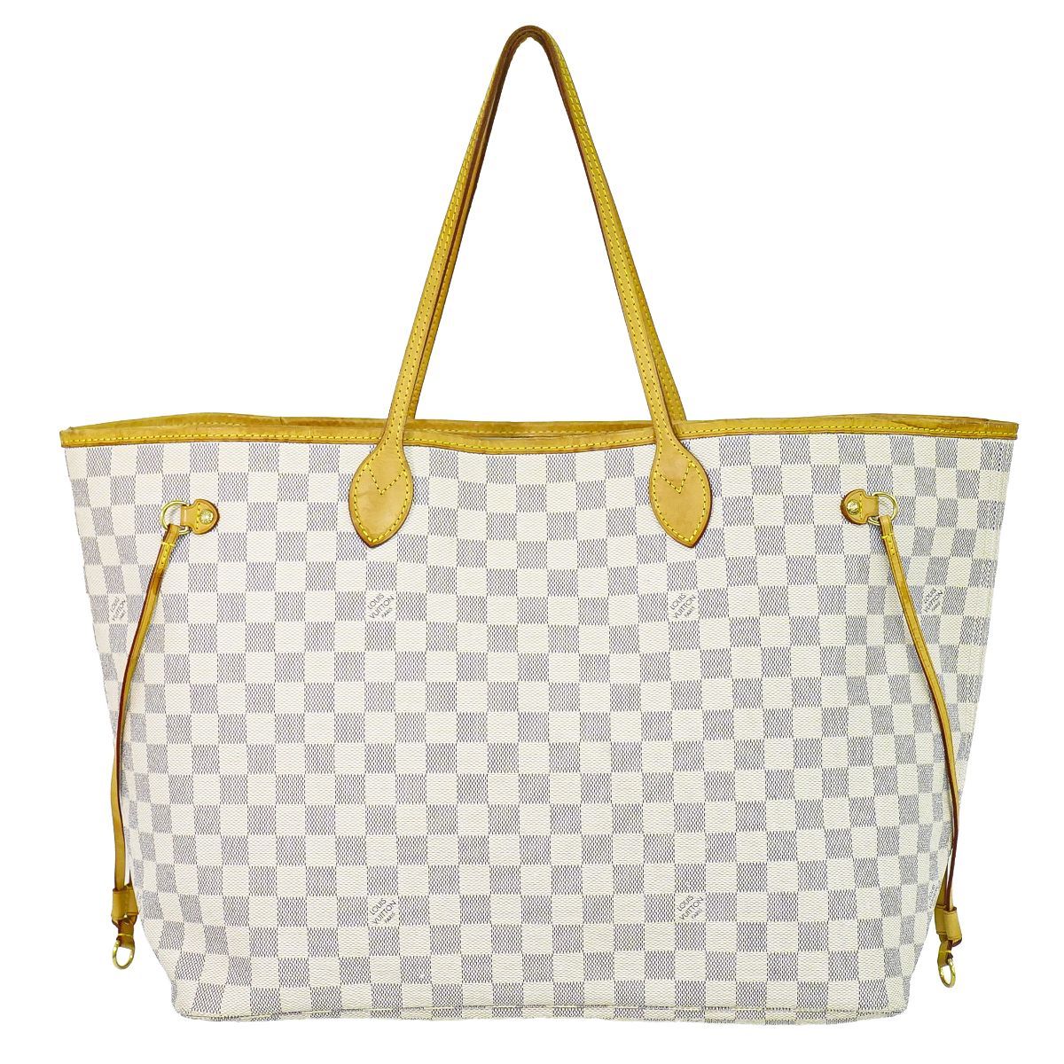 本物 ルイヴィトン LOUIS VUITTON LV 旧型 ネヴァーフル GM ダミエ 