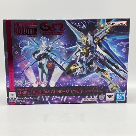 L ROBOT魂 ストライクフリーダムガンダム弐式 初音ミク 未開封 【公式