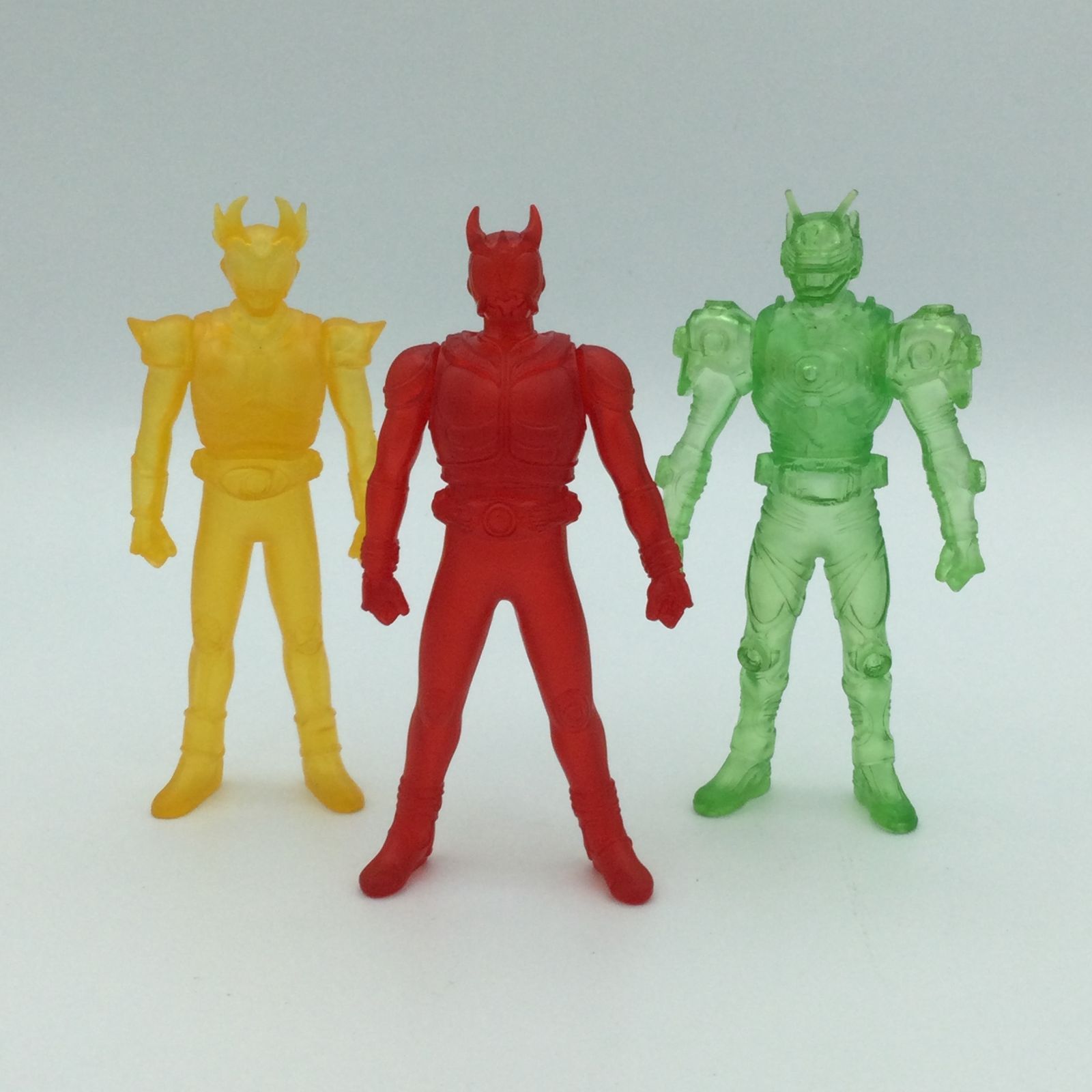 仮面ライダー クリアカラー フィギュア 3体セット #i00061 - メルカリ