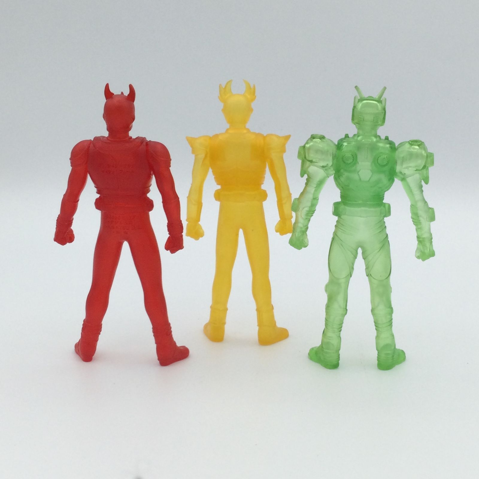 仮面ライダー クリアカラー フィギュア 3体セット #i00061 - メルカリ