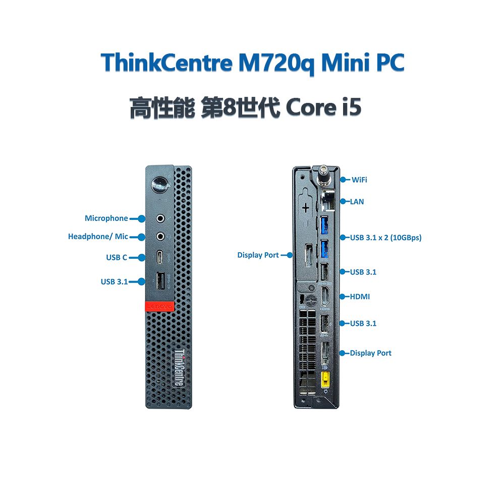 Lenovo M720q 第8世代 i5 16GB SSD256GB Win11 Pro - メルカリ