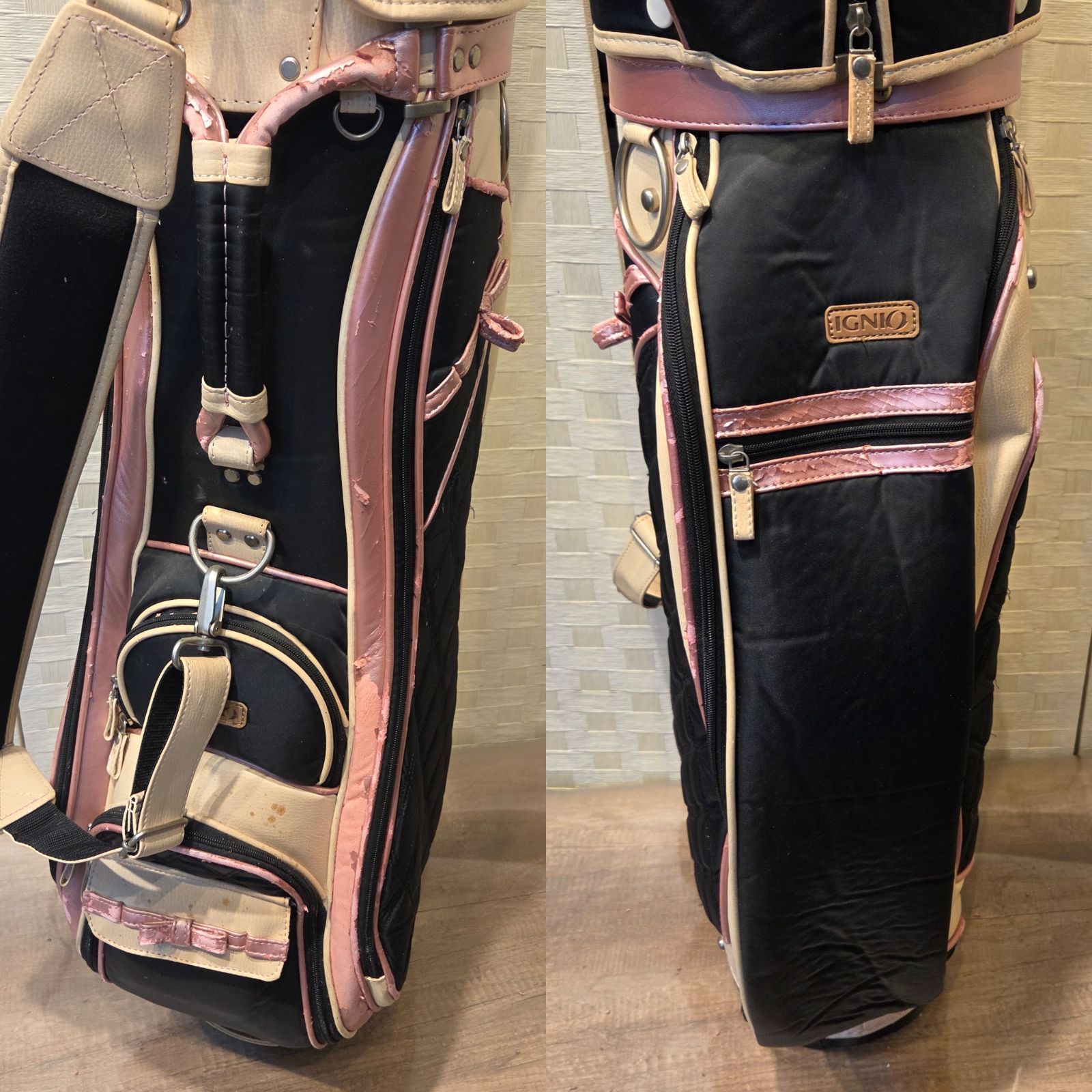 IGNIO イグニオ レディース ゴルフクラブ 8本セット FLEX-L キャディー 
