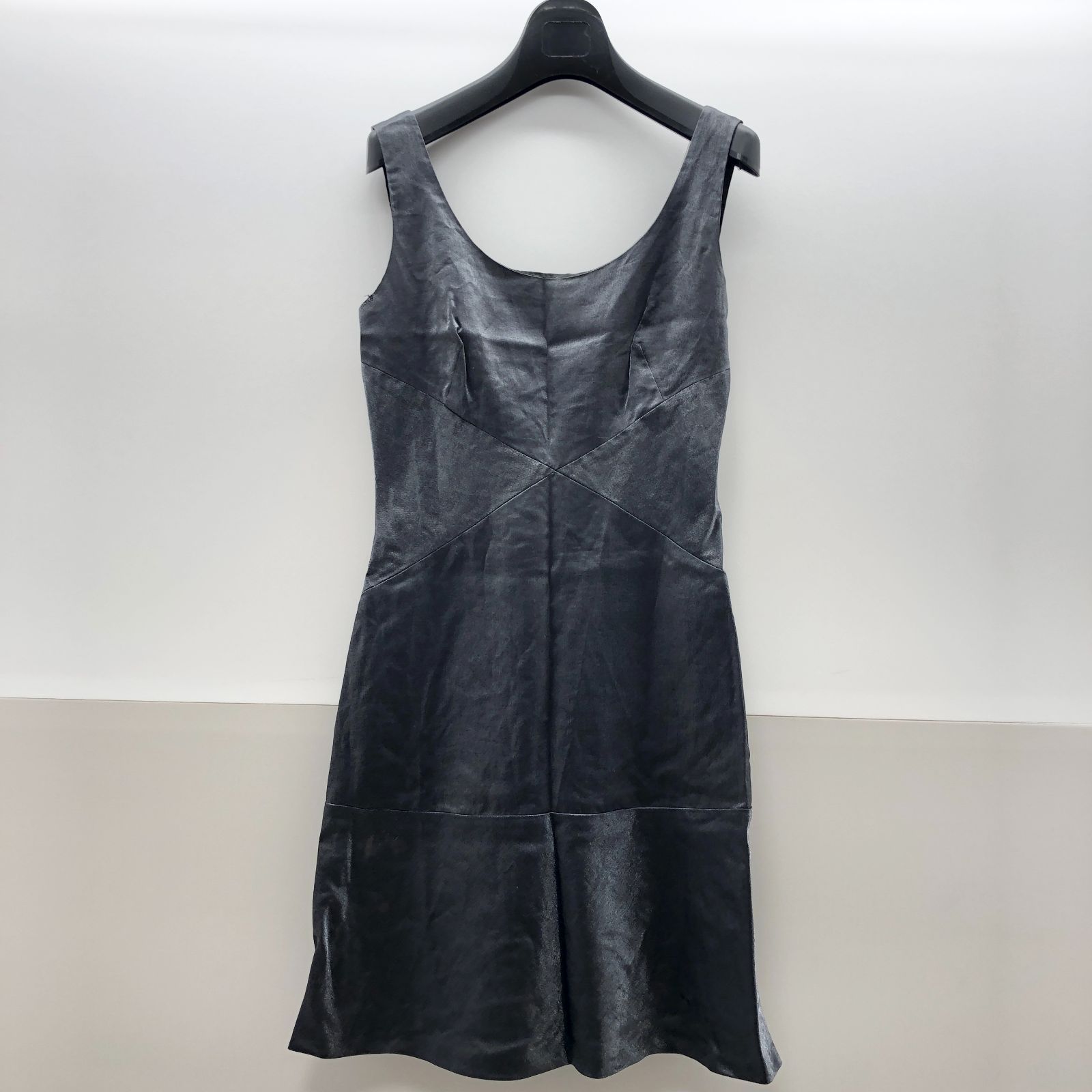 極美品✨ヴィヴィアンタム　メッシュ　ノースリーブワンピース　XL 42 グレー VIVIENNE TAM ヴィヴィアン タム ワンピース ノースリーブ グレー