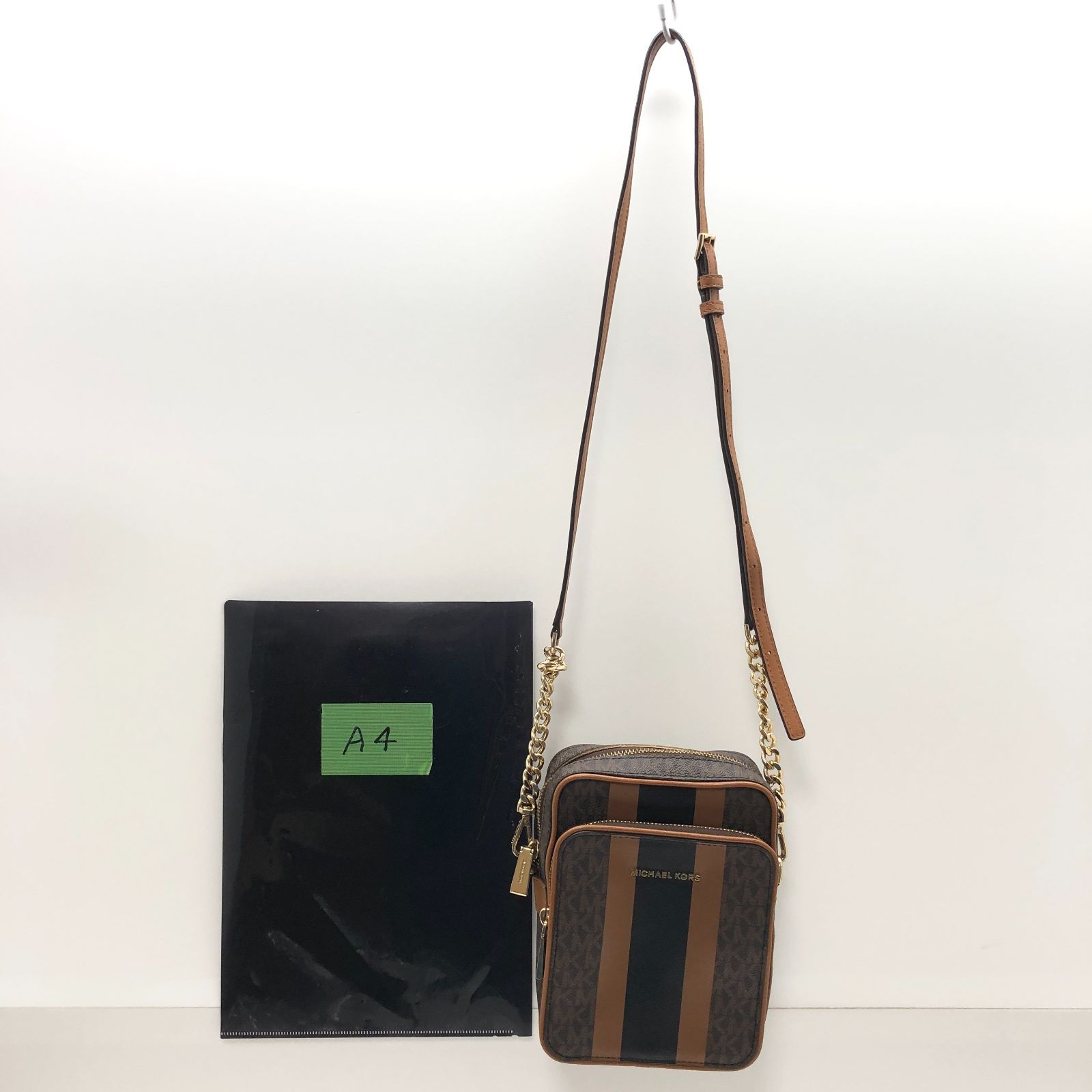 MICHAEL KORS マイケルコース ショルダーバッグ ブラウン系 チェーン 