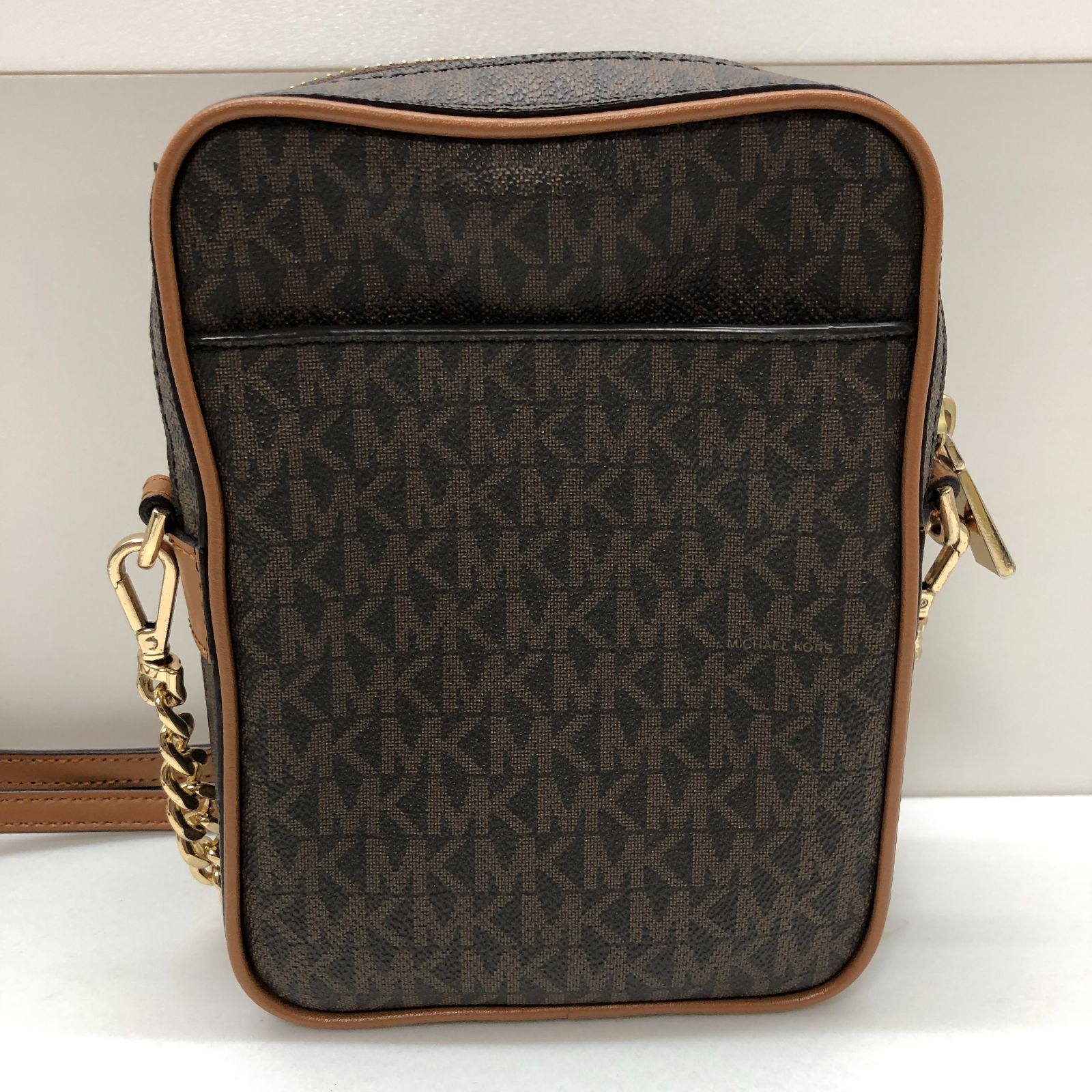 MICHAEL KORS マイケルコース ショルダーバッグ ブラウン系 チェーン 