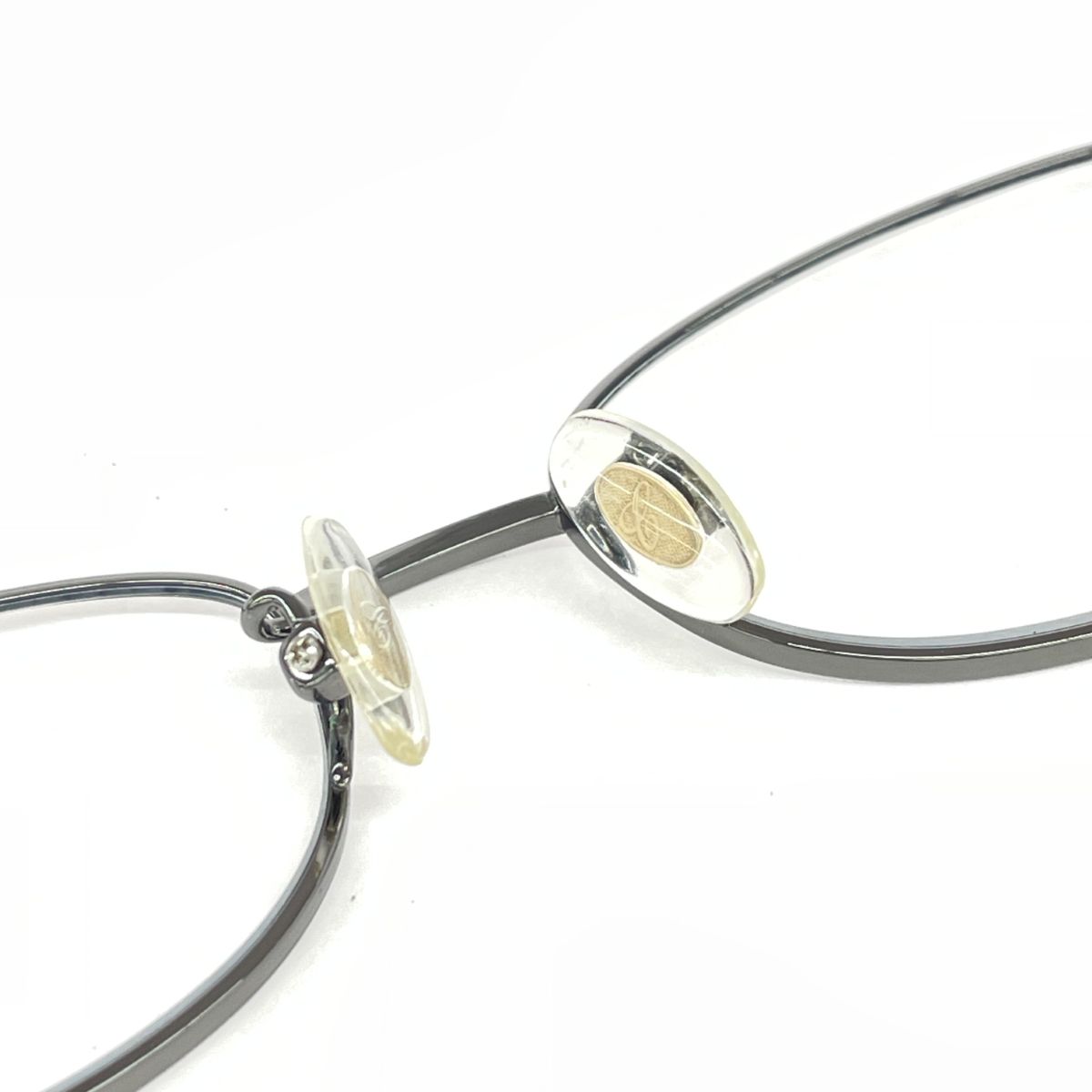 Chopard ショパール メガネフレーム ラインストーン/チタン/ VCH715J