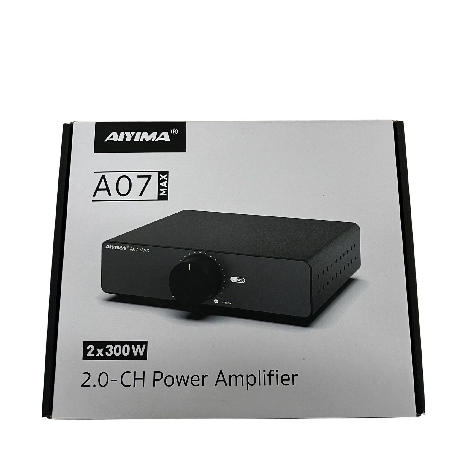 AIYIMA A07 MAX HIFI パワーアンプ 2チャンネルデジタルパワーアンプ